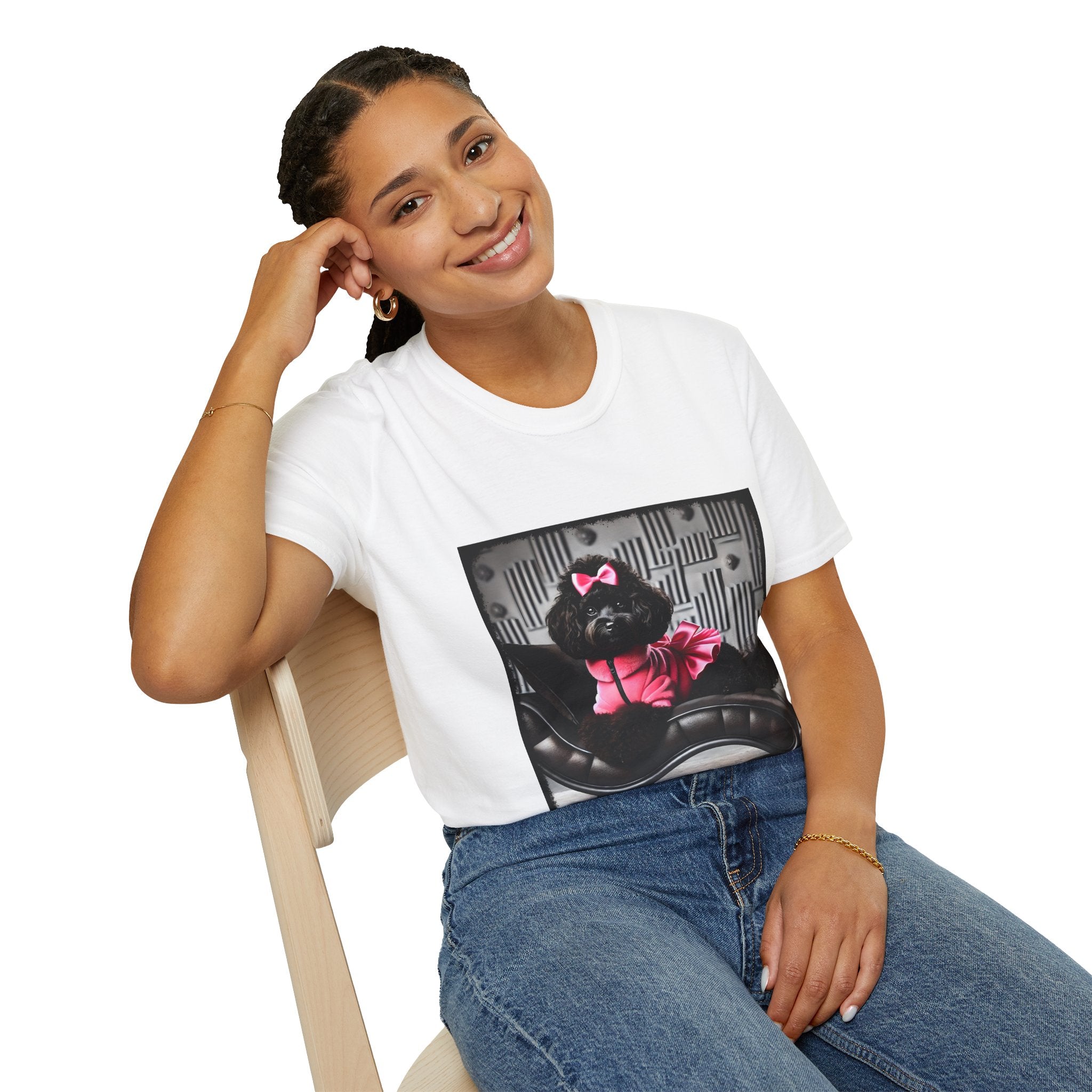 Cavapoo Fashion Icon | Unisex Dog T-Shirt