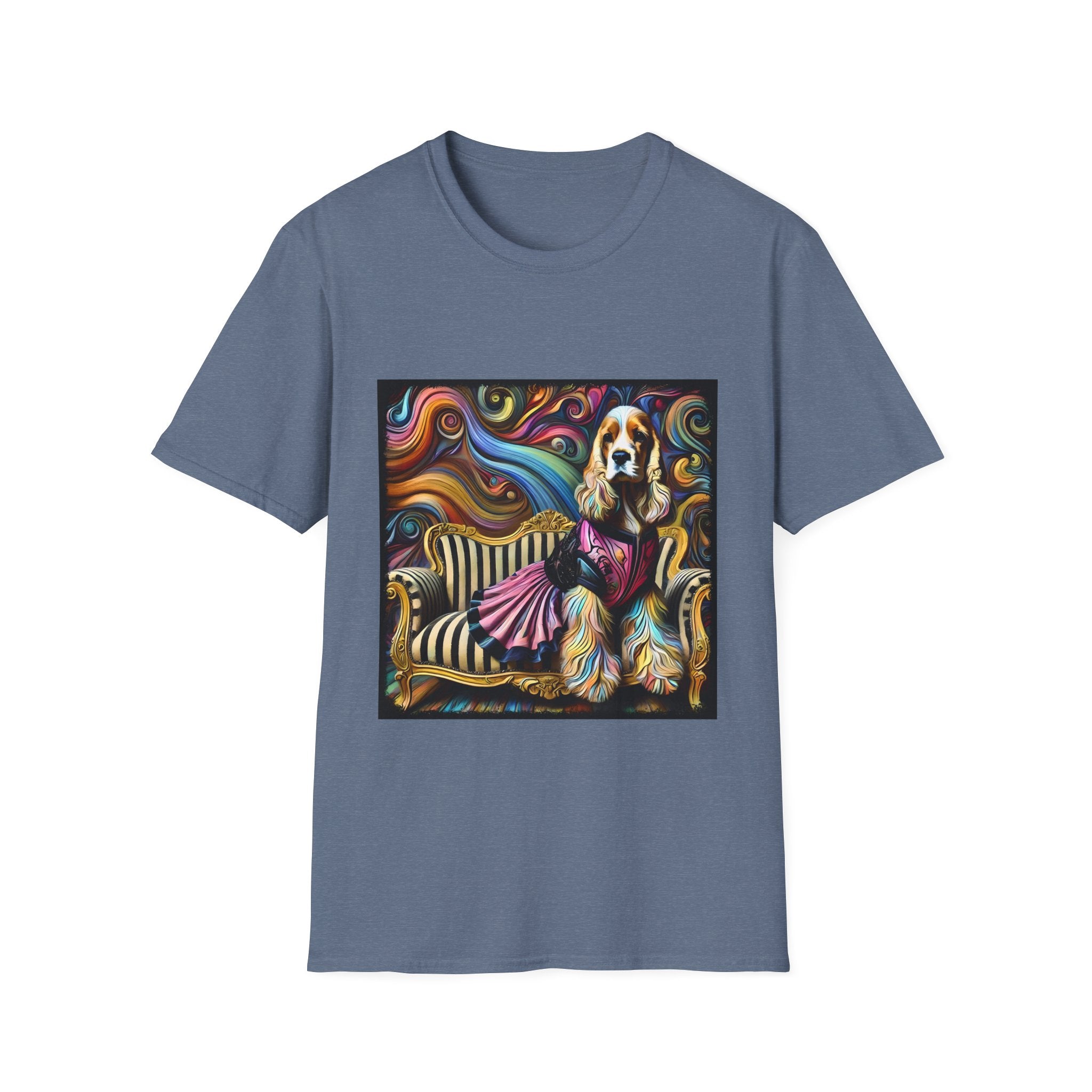 Cocker Spaniel Princess Rocker | Unisex Dog T-Shirt