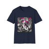 Golden Retriever Shirt | B&W Pink Bow Bold Dog Lover Tee