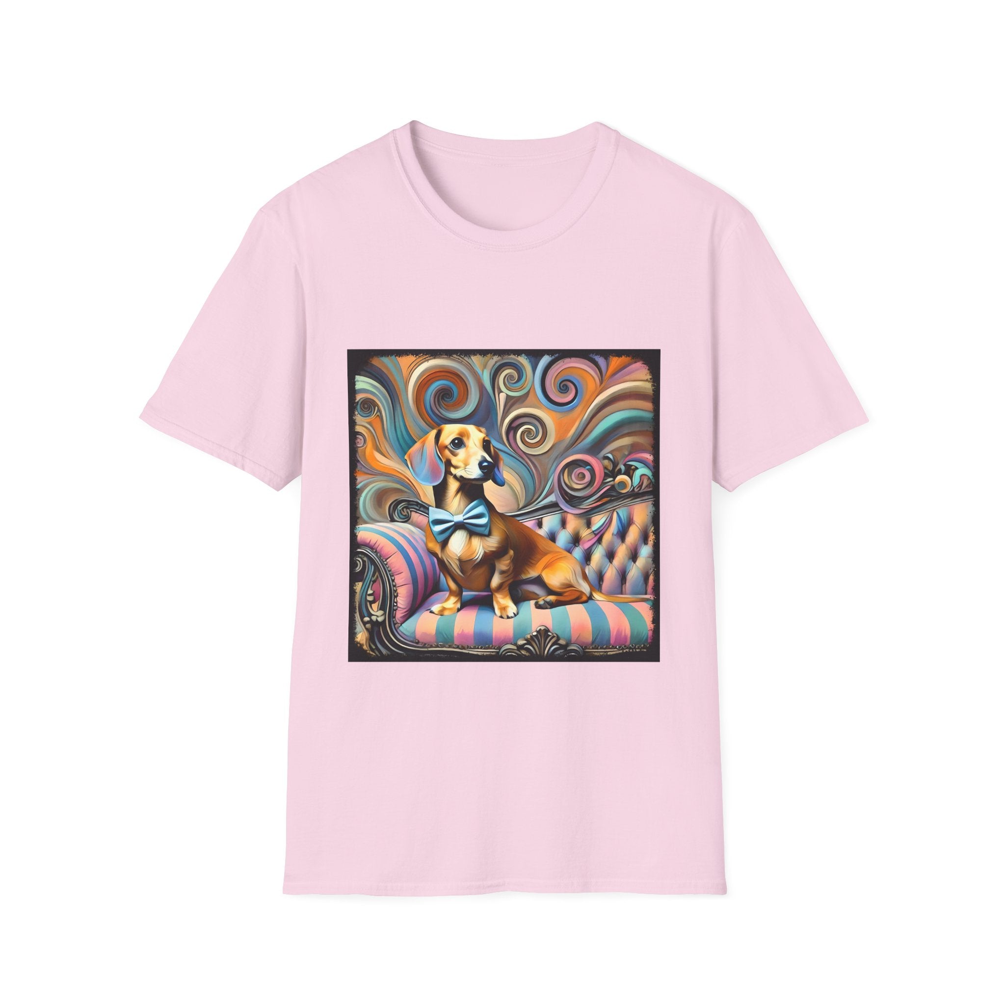 Dachshund Warm Swirl | Unisex Dog T-Shirt