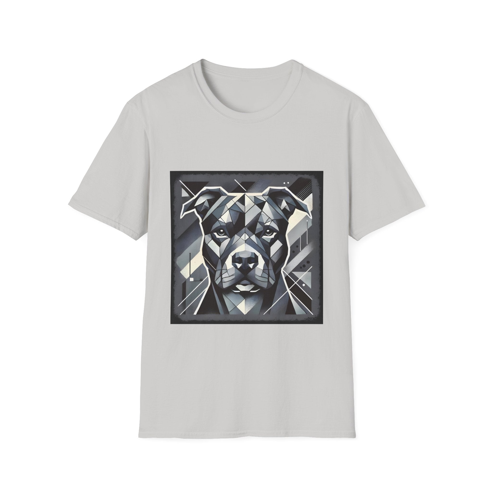American Pit Bull Terrier Shirt | Geometric Dog Lover Tee