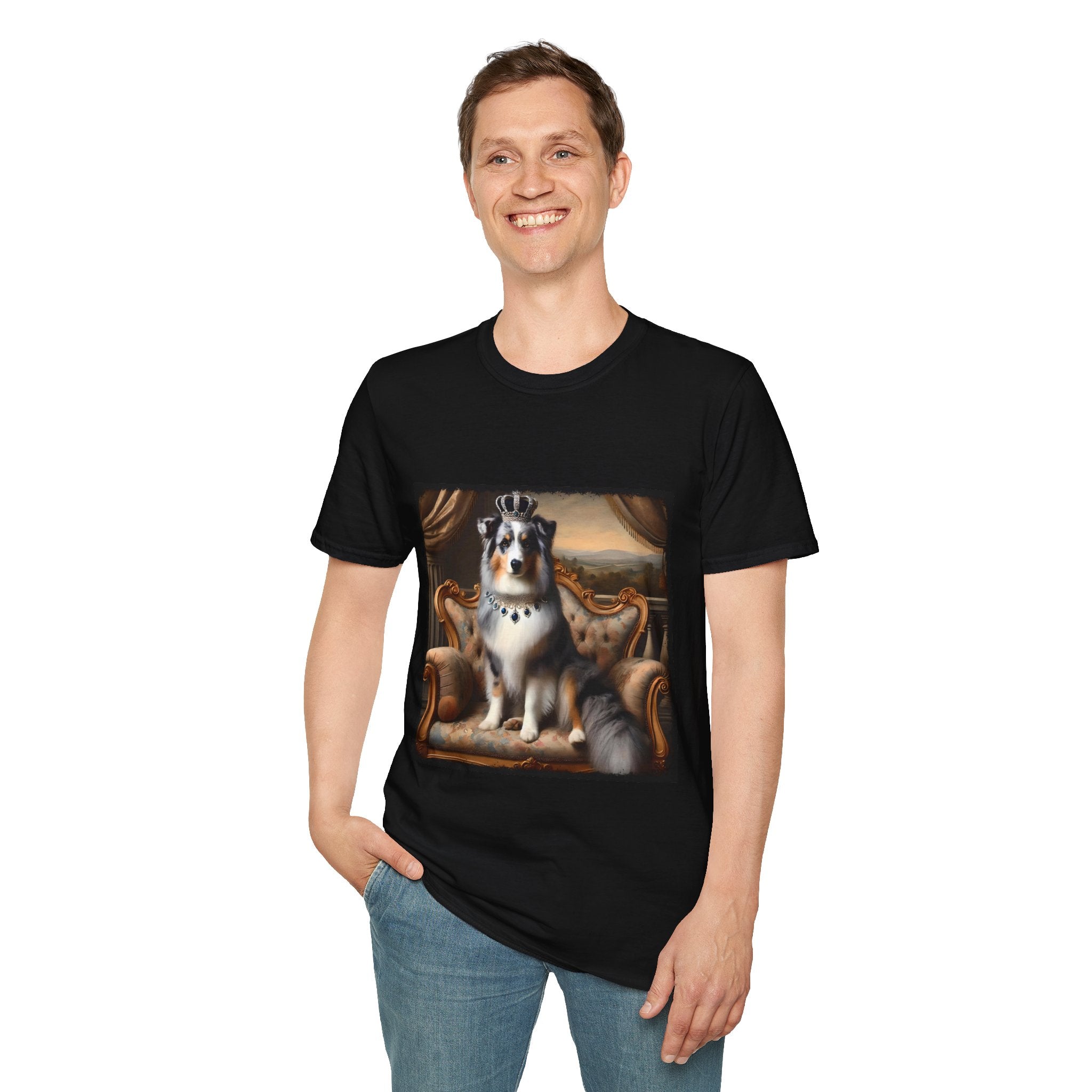 Miniature American Shepherd Posh Princess | Unisex Dog T-Shirt