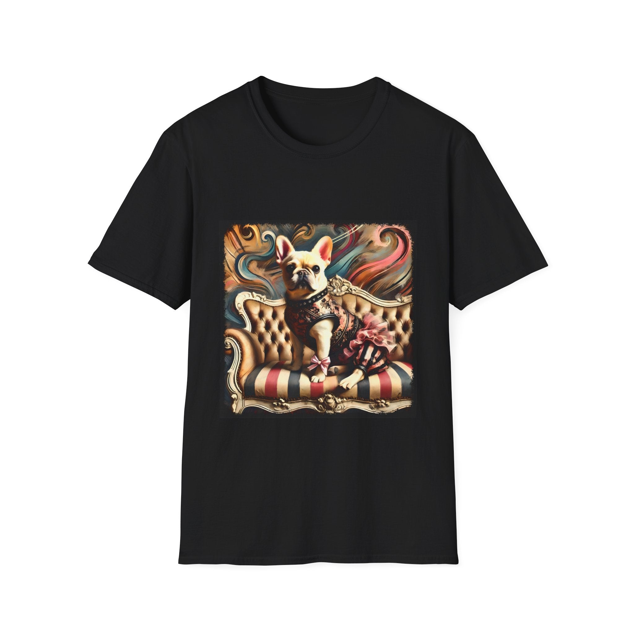 French Bulldog Shirt | Pink Rocker Dog Lover Tee