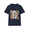 Bichon Frise Fréquent Flier | Unisex Dog T-Shirt