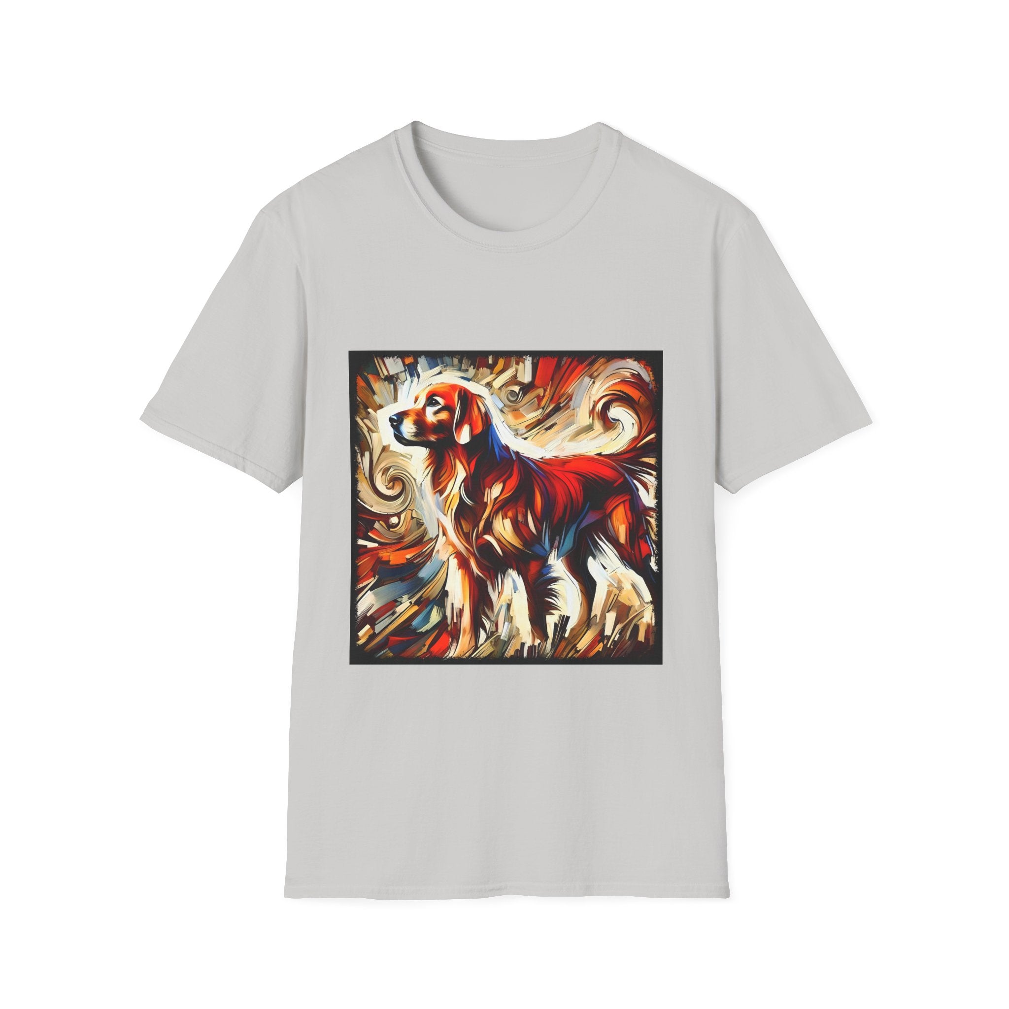 Golden Retriever Shirt | Bold Red Classic Dog Lover Tee