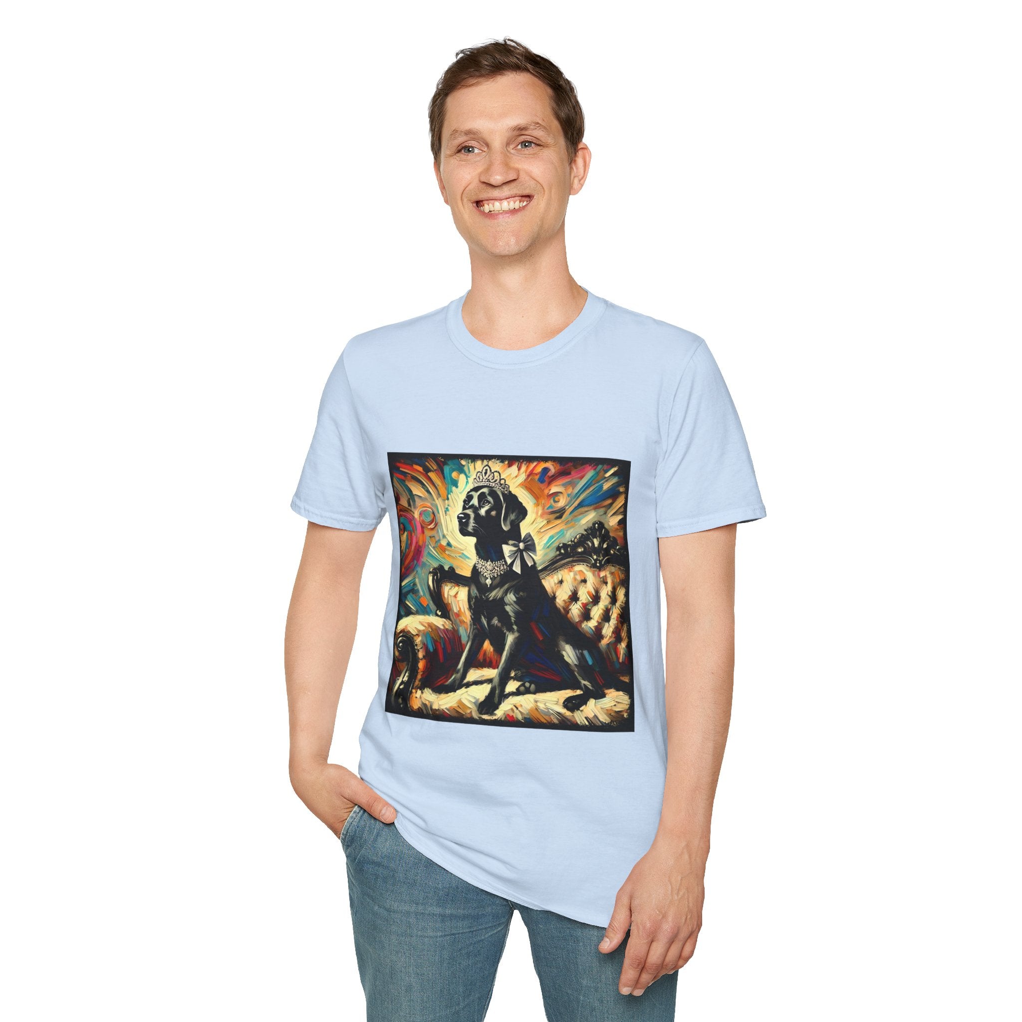 Labrador Retriever Bold Princess Classic | Unisex Dog T-Shirt
