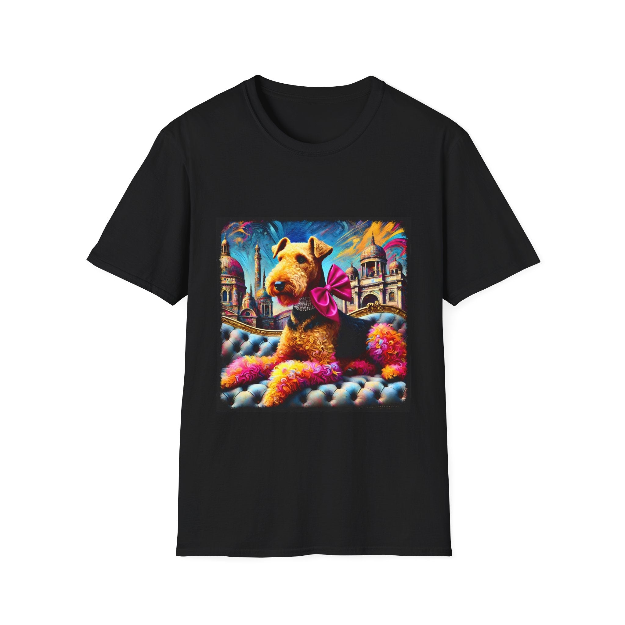 Airedale Terrier Shirt | Pink Charm Classic Dog Lover Tee