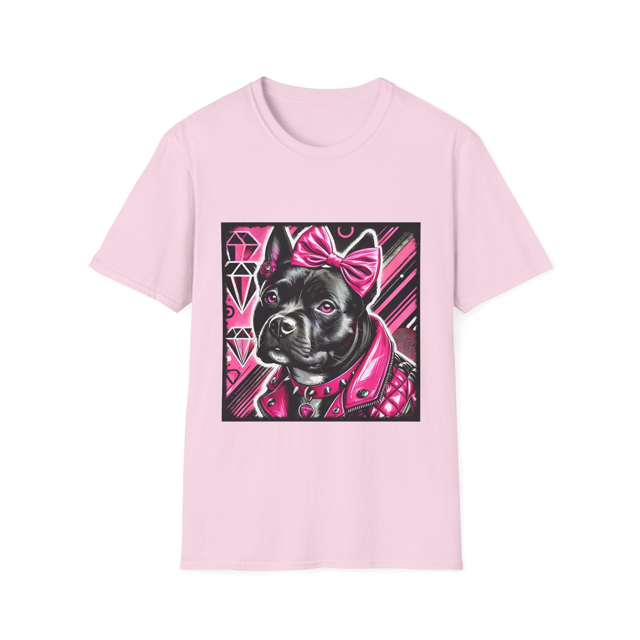 American Pit Bull Terrier Shirt | Pink Princess Bold Dog Lover Tee