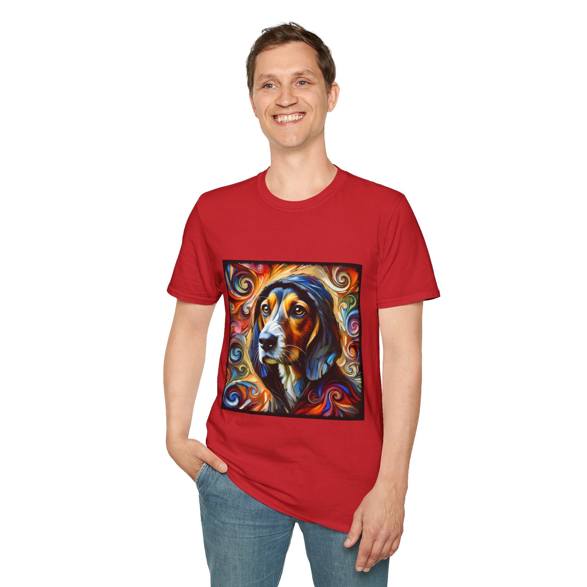 Treeing Walker Coonhound Hoodie Swirl | Unisex Dog T-Shirt