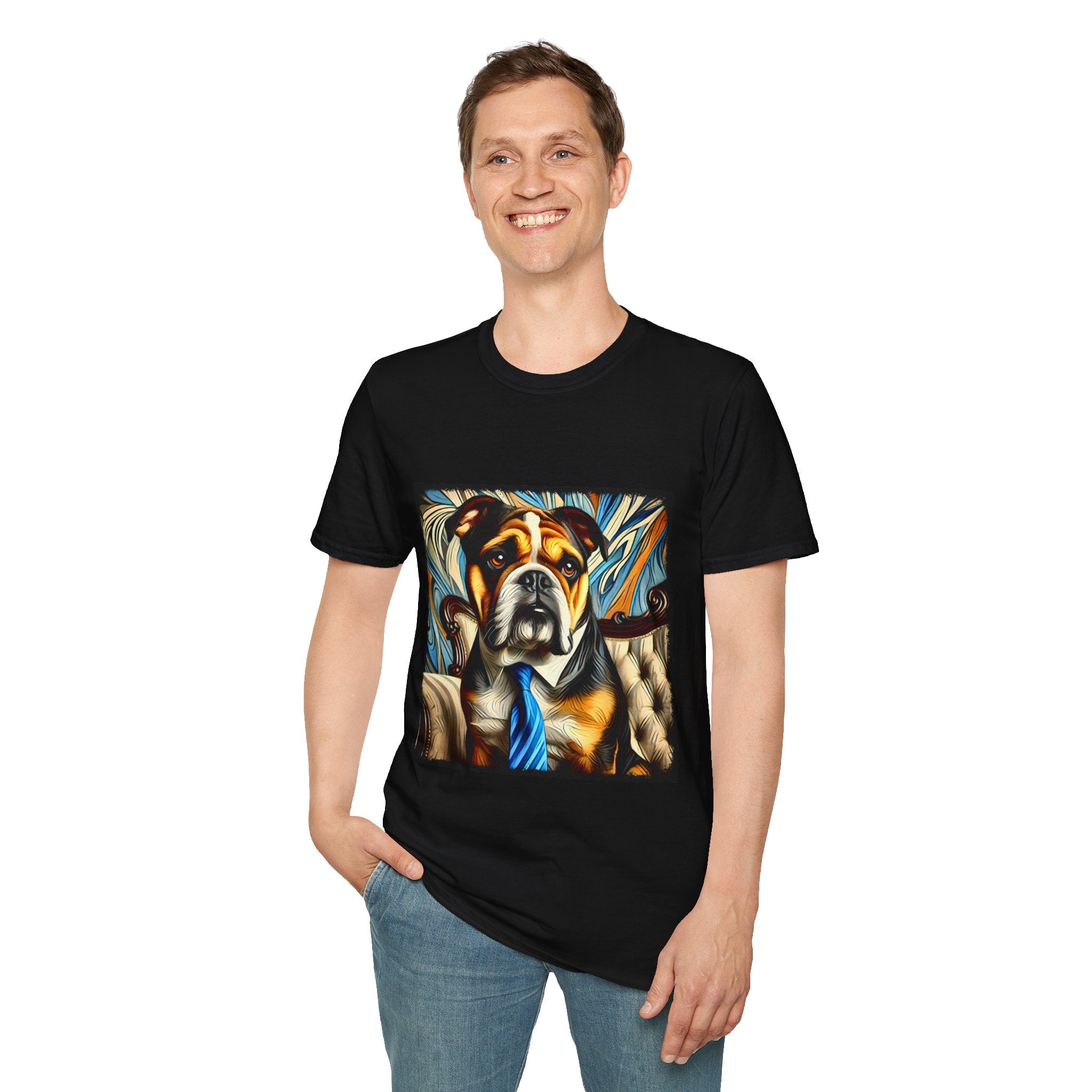 Bulldog Beautiful Boy | Unisex Dog T-Shirt