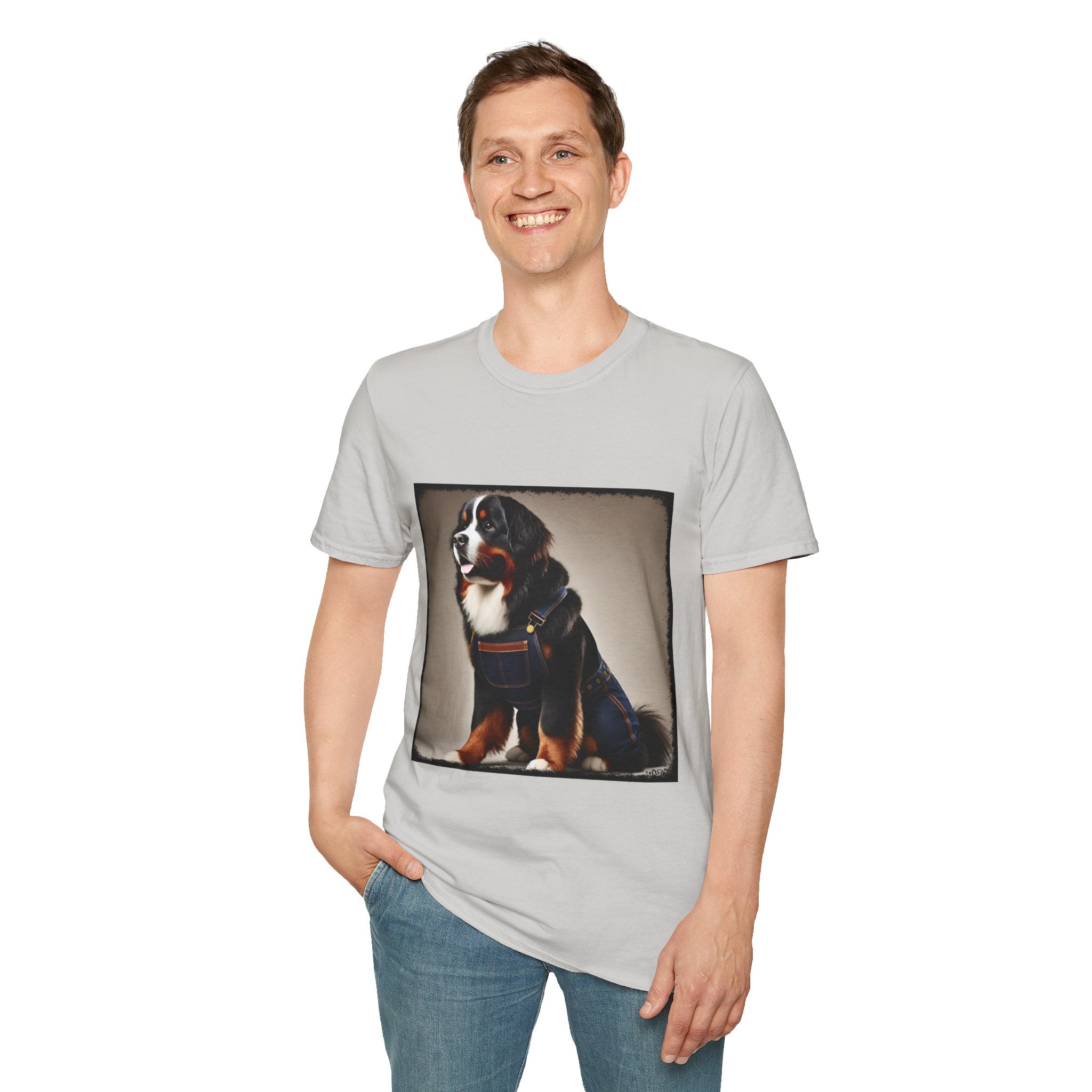 Bernese Mountain Dog Shirt | Denim Darling Dog Lover Tee