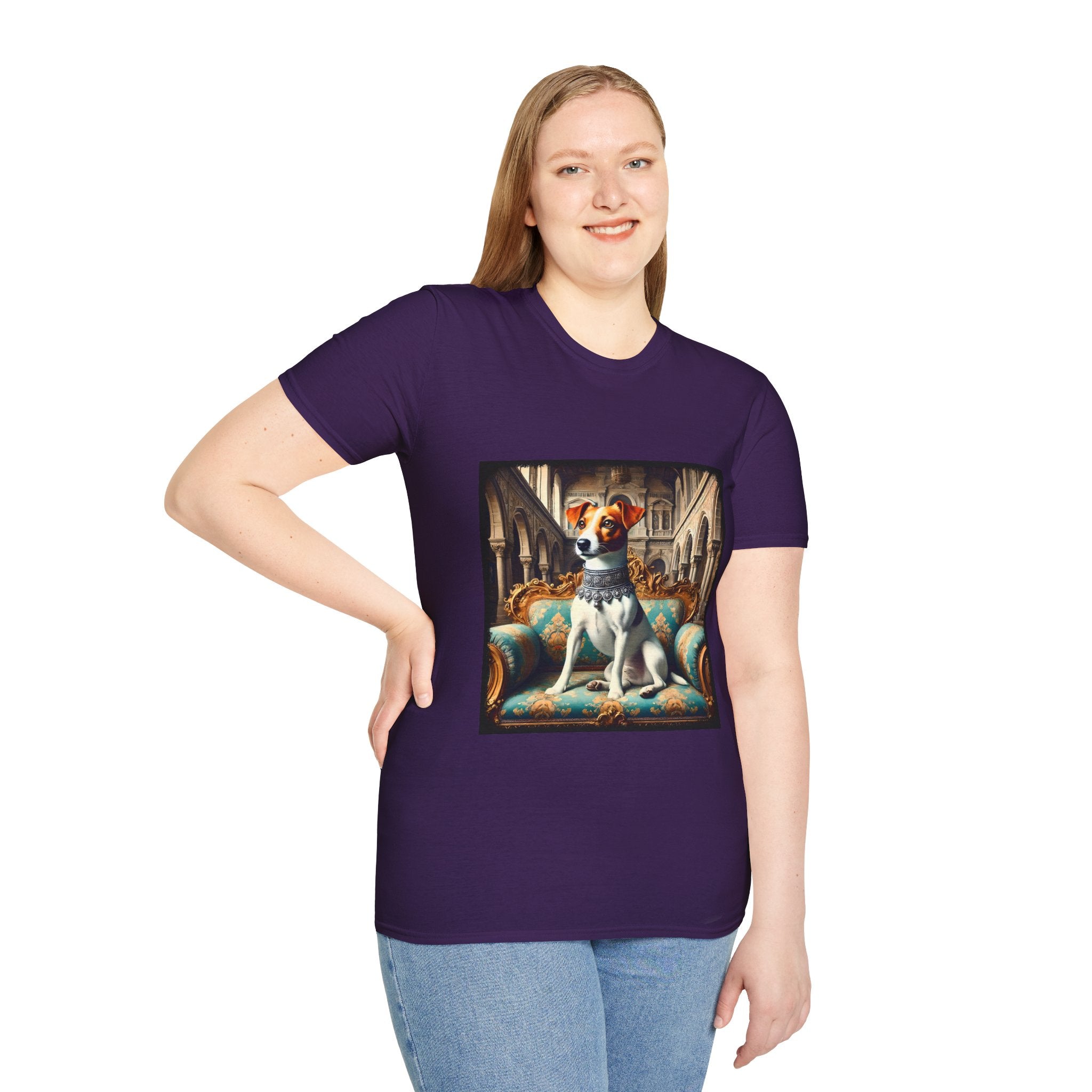 Jack Russell Terrier Poised Prince | Unisex Dog T-Shirt
