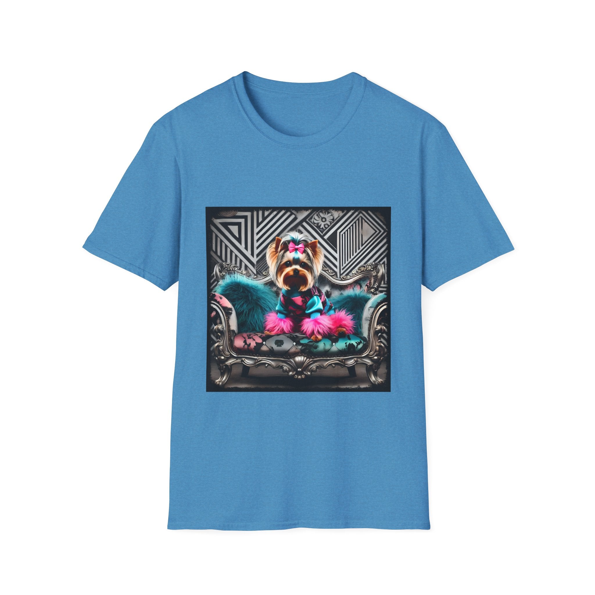 Yorkshire Terrier Chic Rocker | Unisex Dog T-Shirt