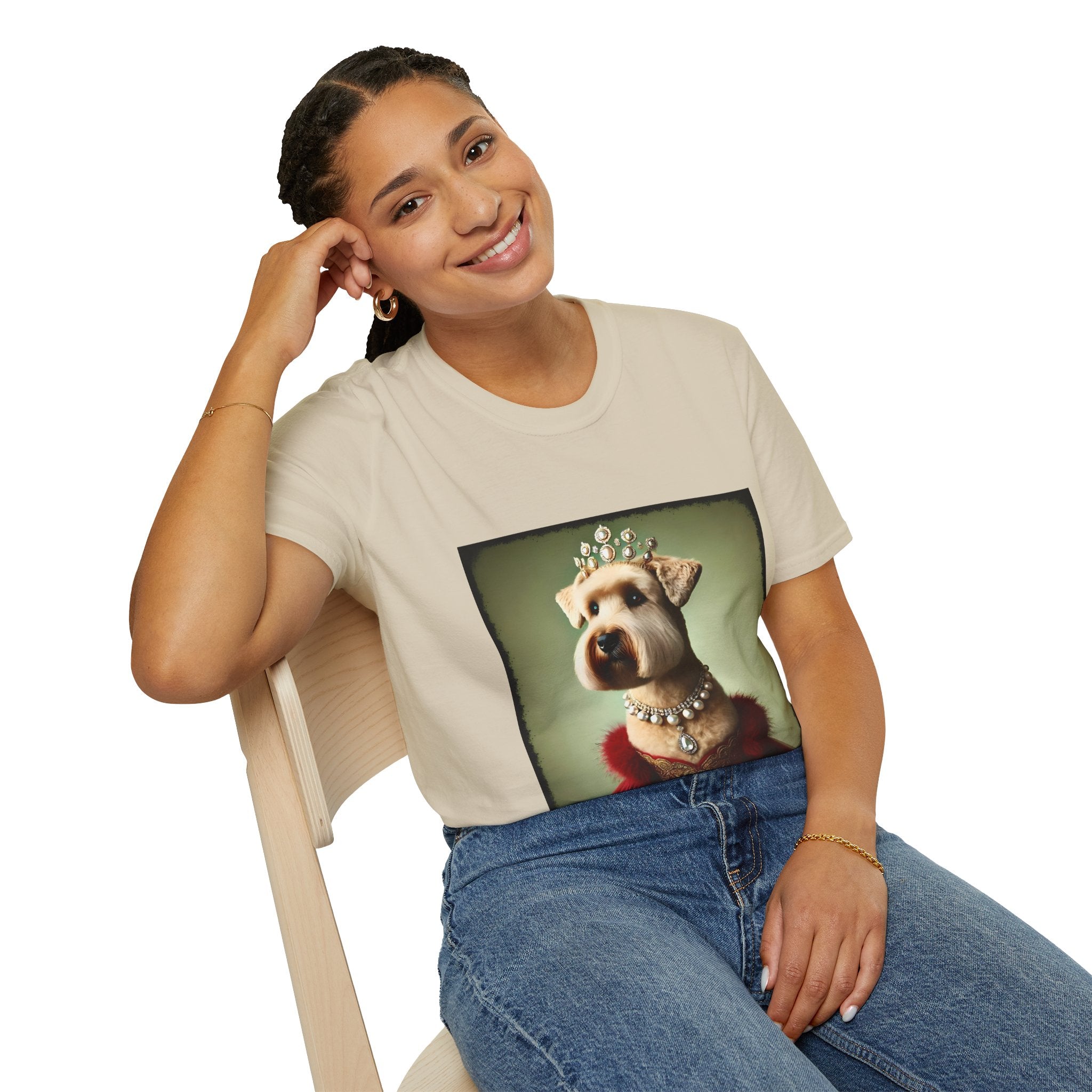 Wheaten Terrier Crimson Queen | Unisex Dog T-Shirt