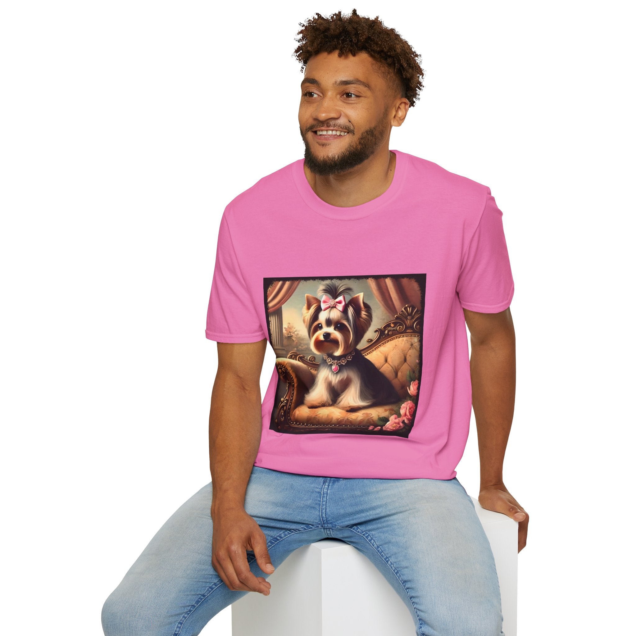 Yorkshire Terrier Pretty Princess | Unisex Dog T-Shirt