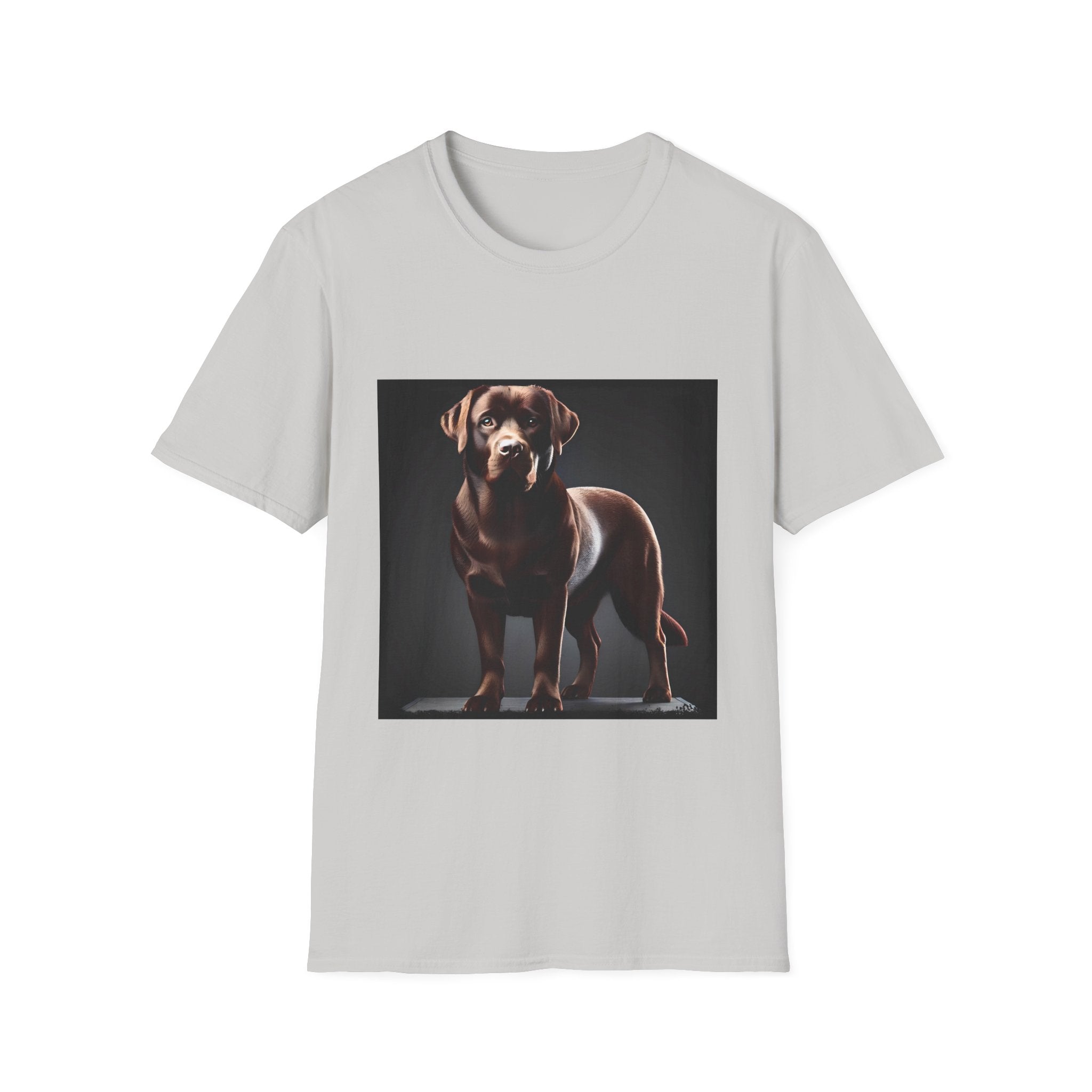 Labrador Retriever On Display design dog lover unisex t-shirt in ice grey