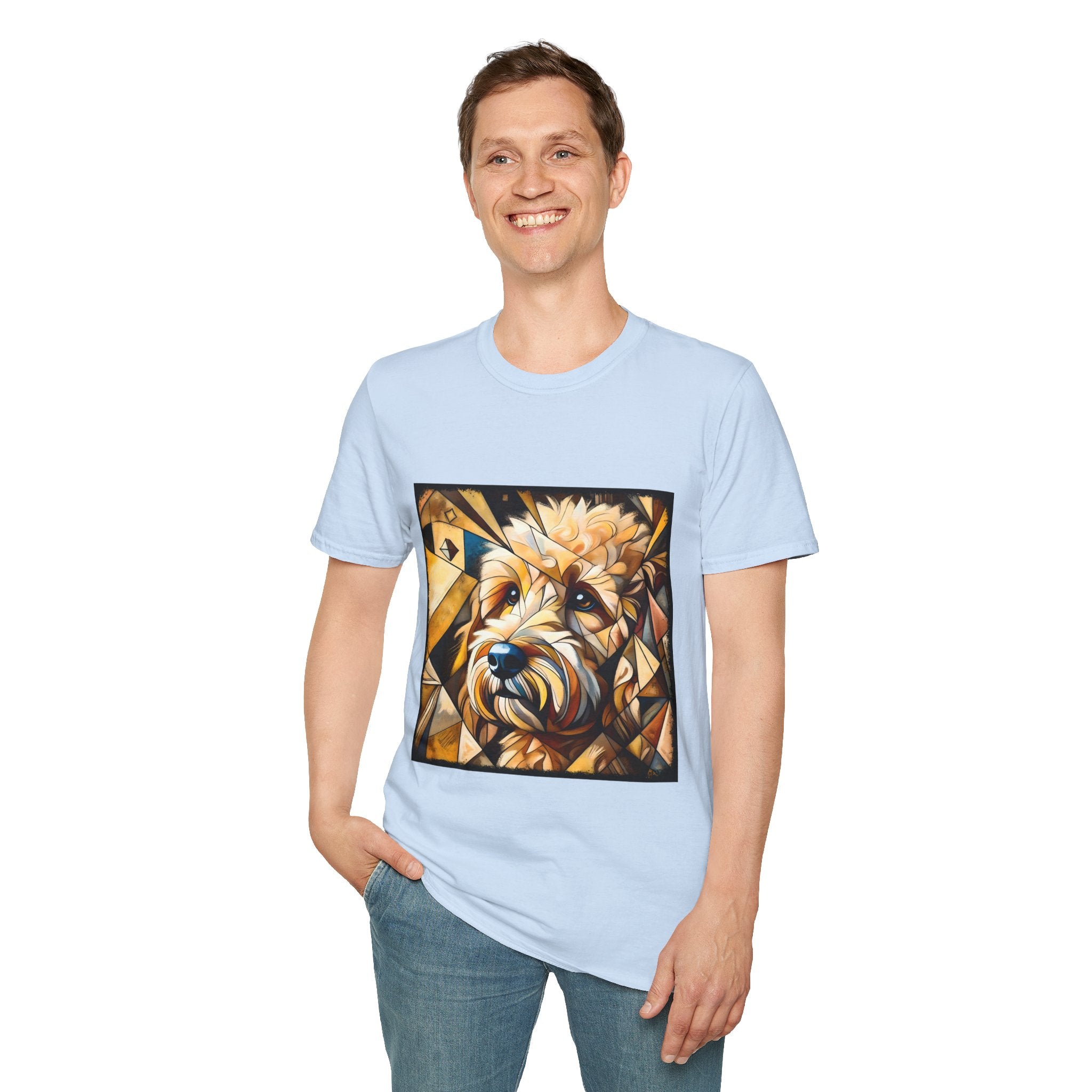 Goldendoodle Geometric | Unisex Dog T-Shirt