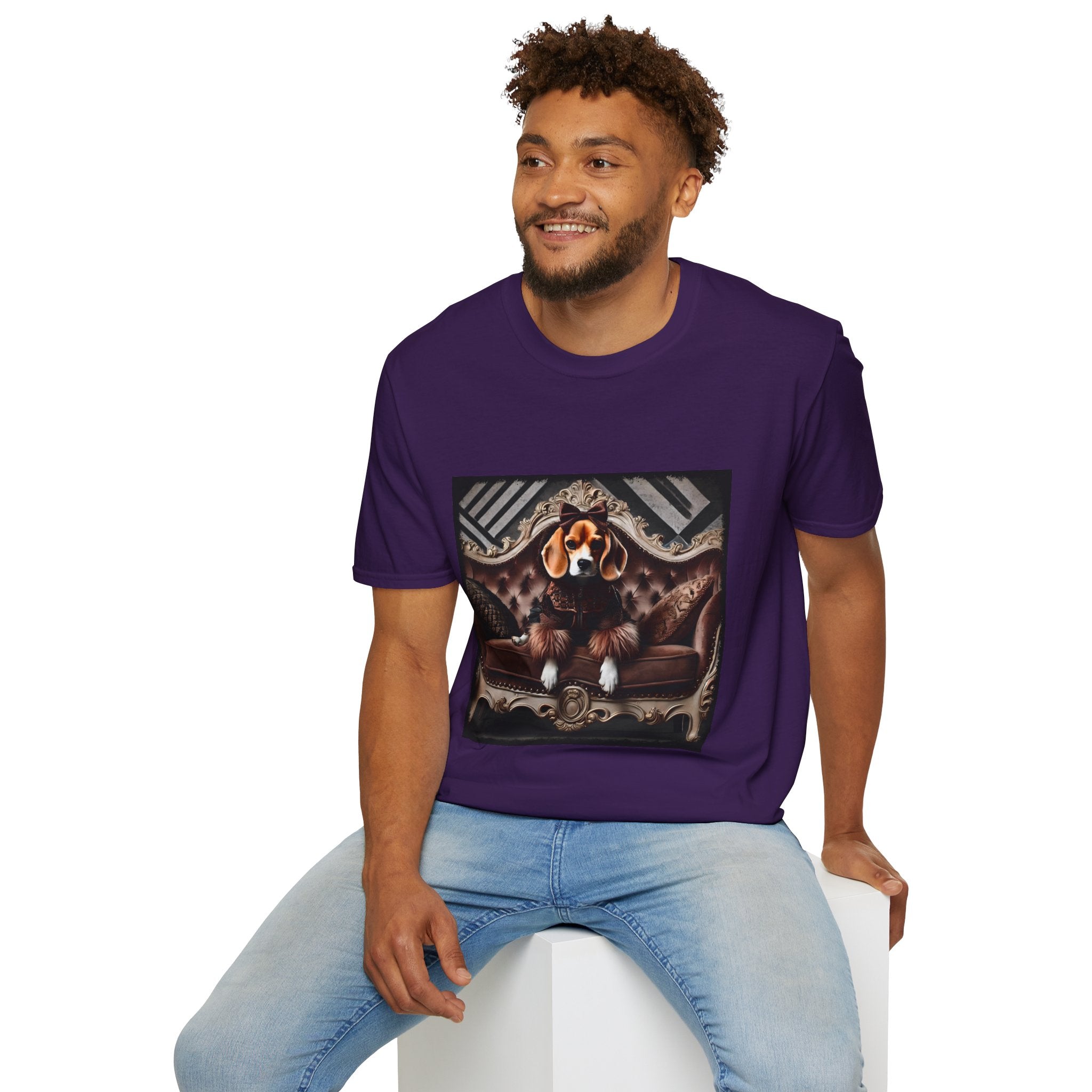 Beagle Fierce Fashionista | Unisex Dog T-Shirt
