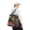 Australian Shepherd Tote Bag | Red Carpet Royalty Dog Lover Gift