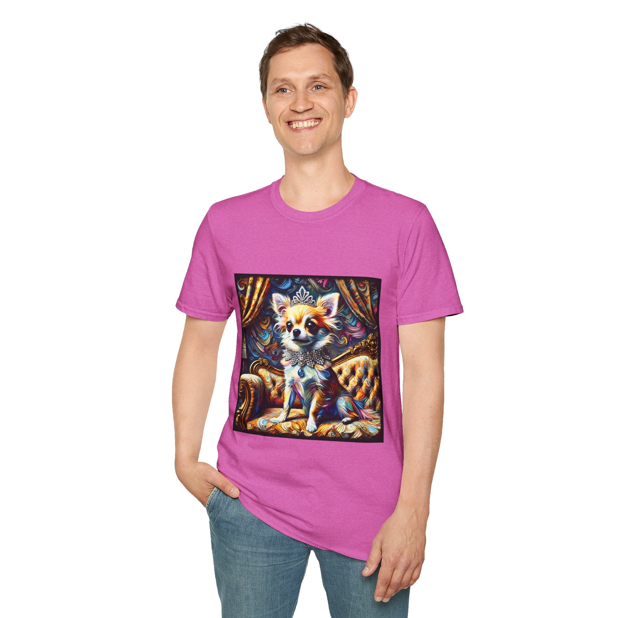Chihuahua Diamond Diva Swirl | Unisex Dog T-Shirt