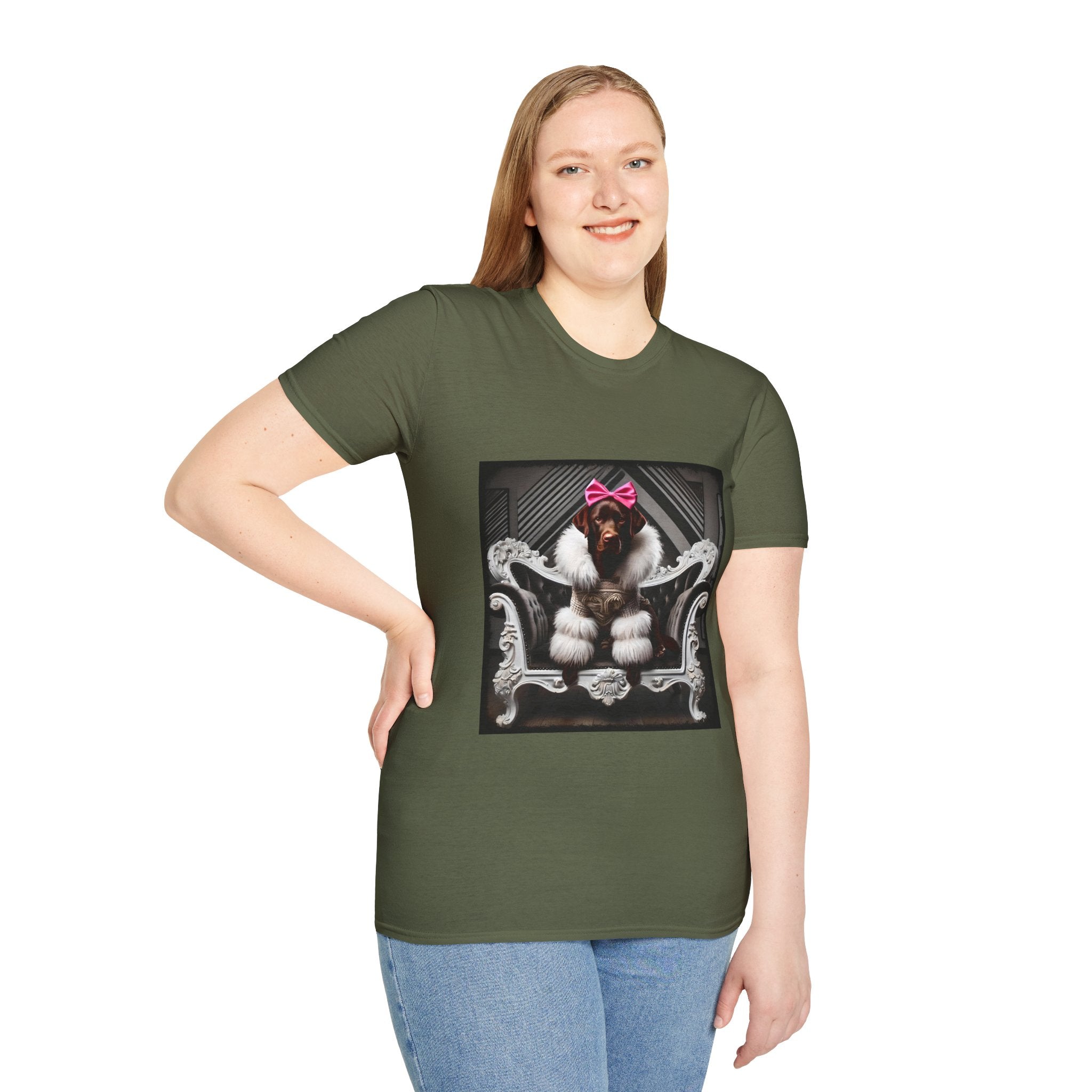 Labrador Retriever Chic Rocker | Unisex Dog T-Shirt
