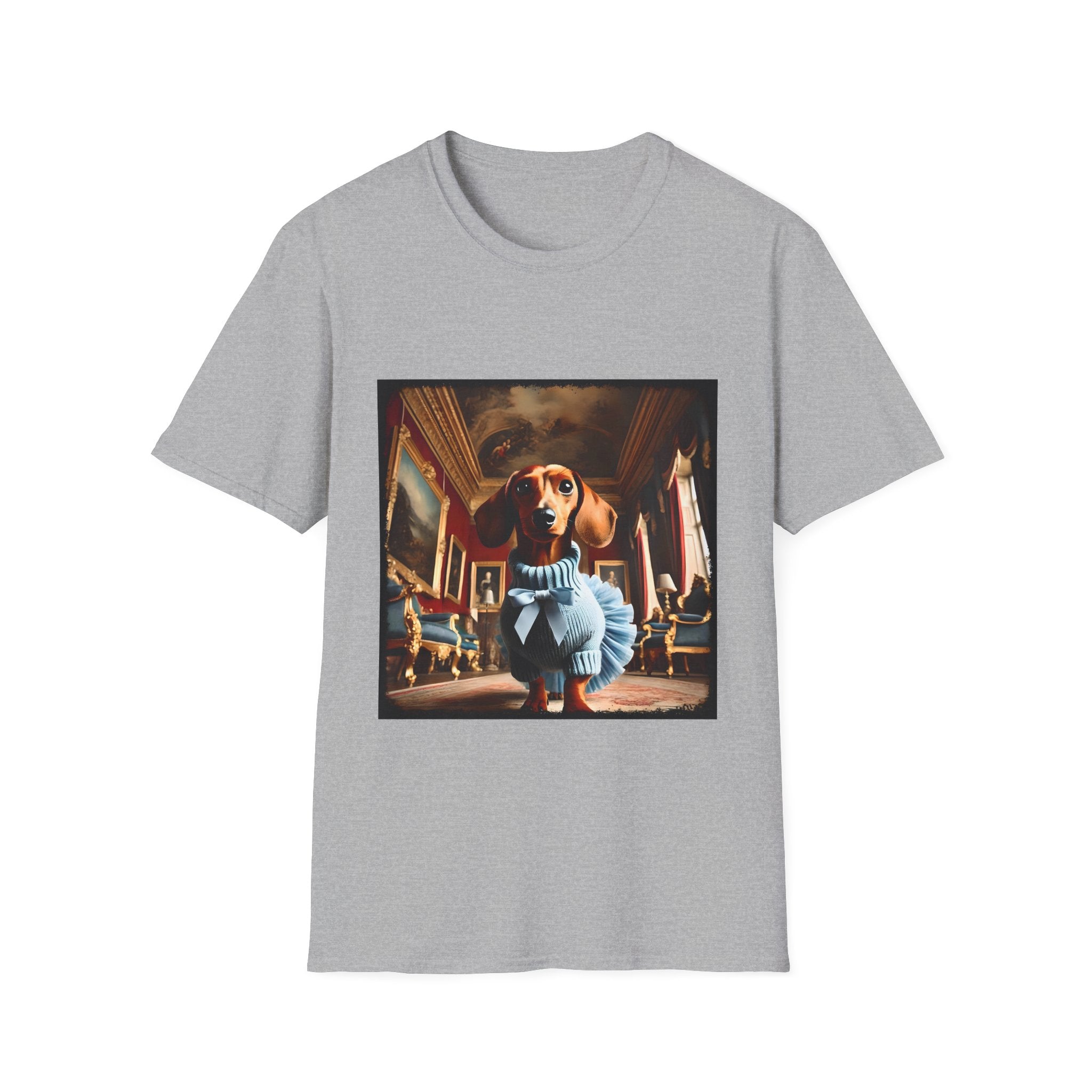 Dachshund Hidden Heiress | Unisex Dog T-Shirt