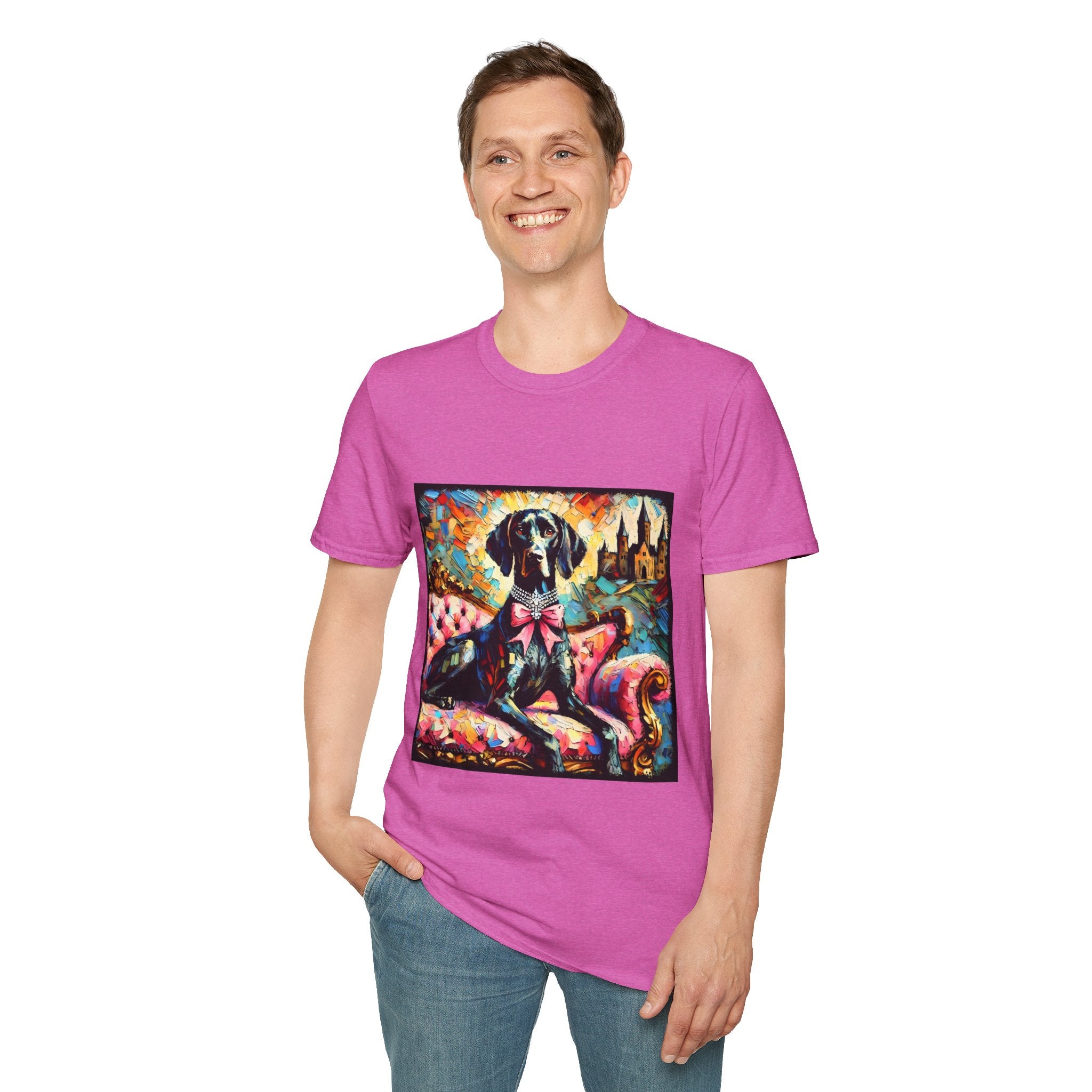 German Shorthaired Pointer Diamond Princess Classic II | Unisex Dog T-Shirt