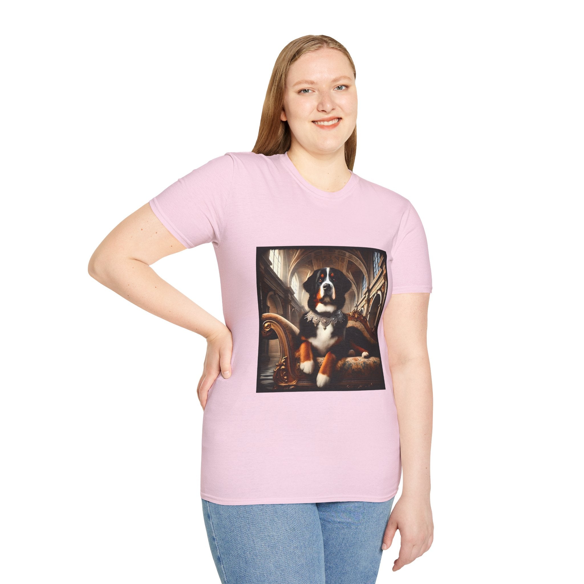 Bernese Mountain Dog Posh Princess | Unisex Dog T-Shirt