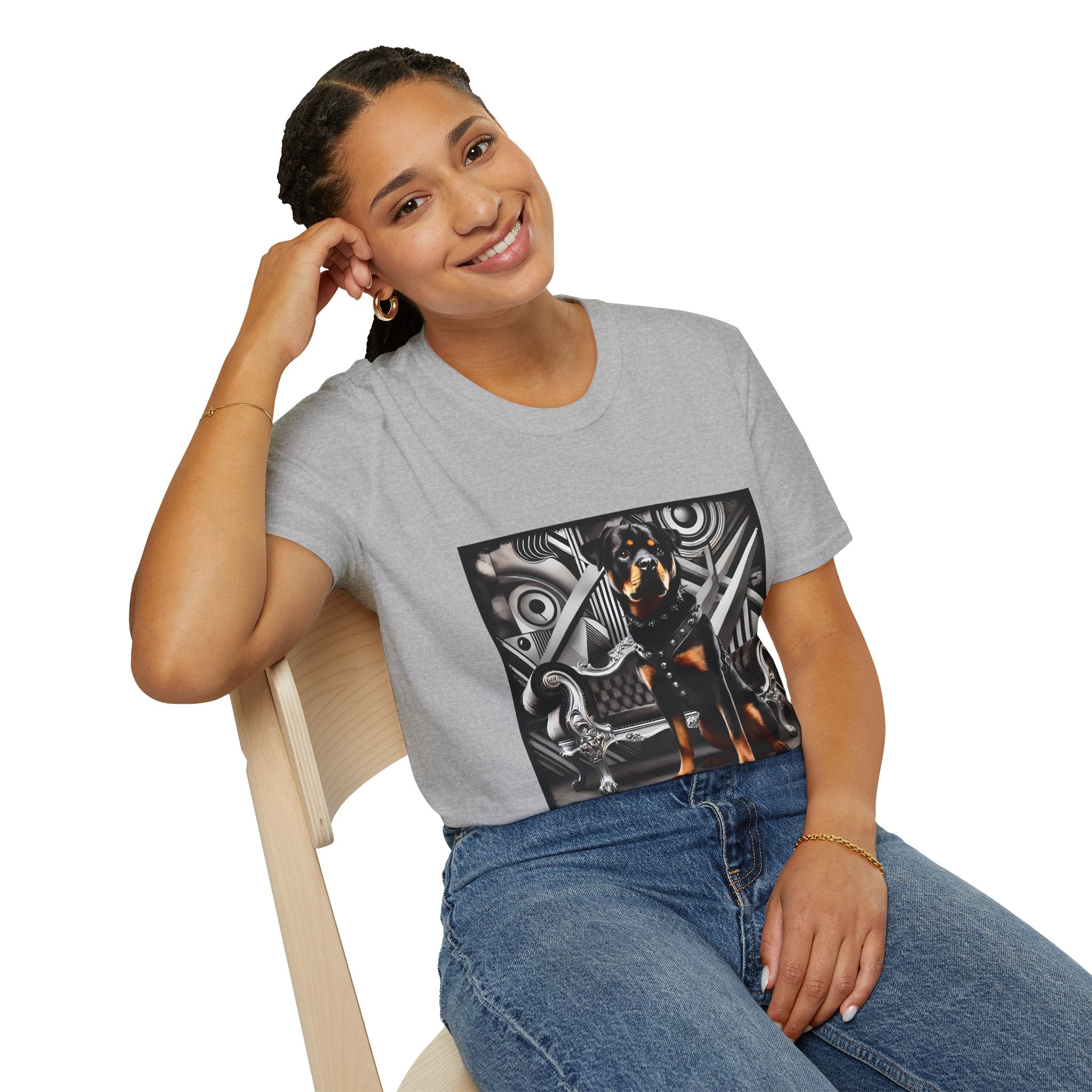 Rottweiler Bold Rebel | Unisex Dog T-Shirt