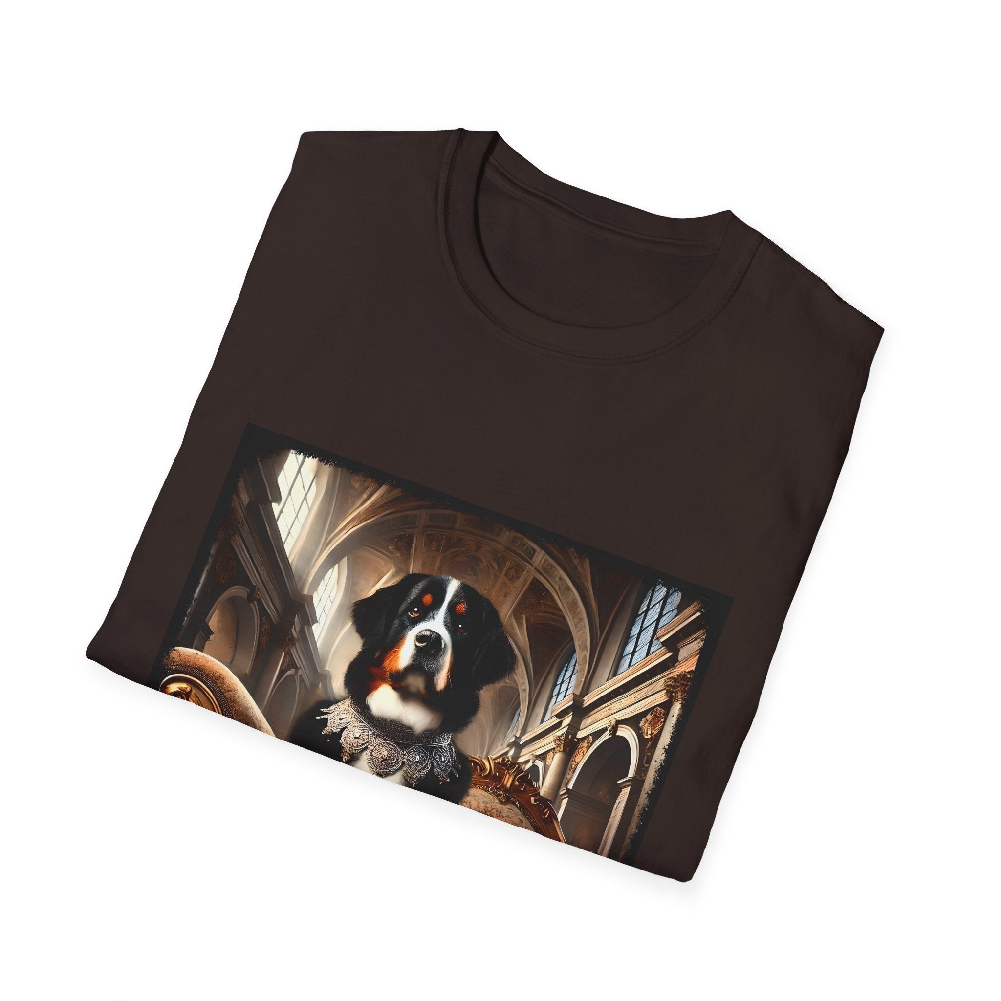 Bernese Mountain Dog Posh Princess | Unisex Dog T-Shirt