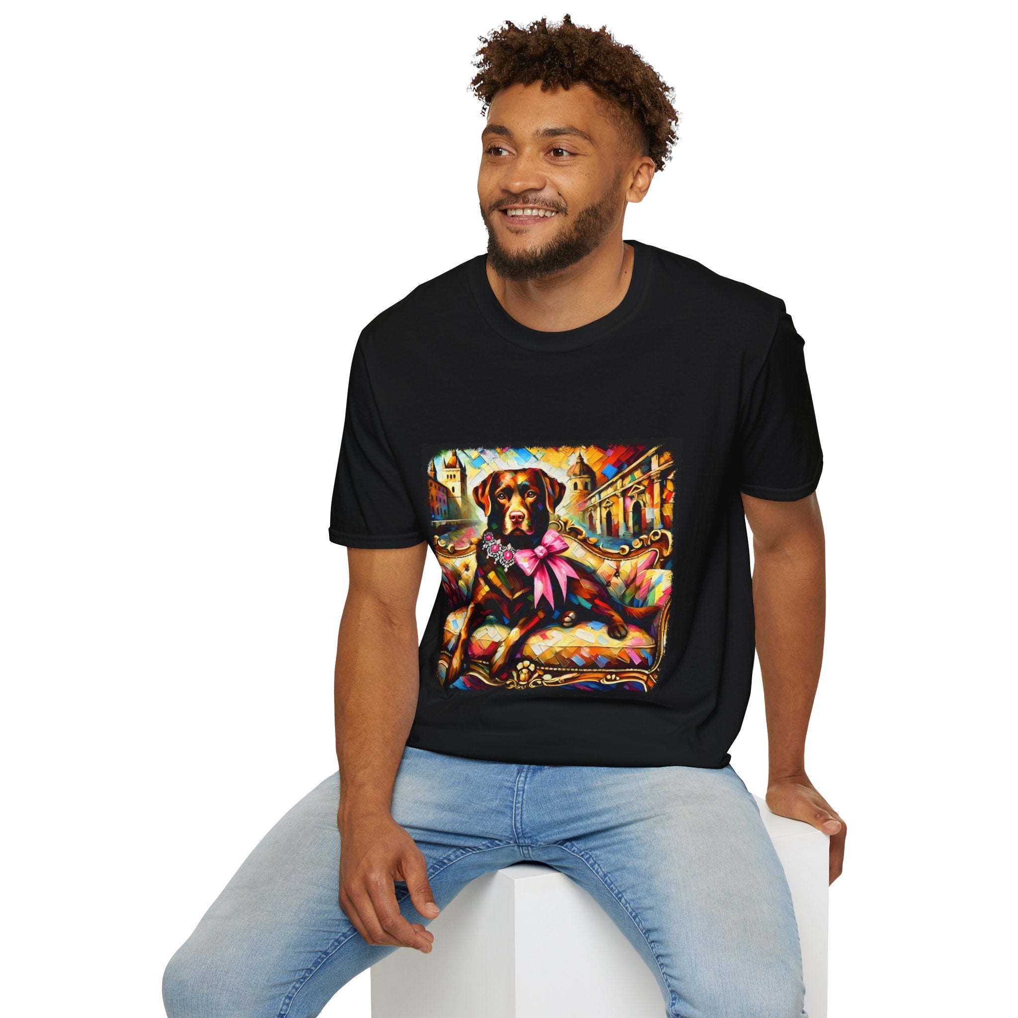 Labrador Retriever Diamond Princess Classic | Unisex Dog T-Shirt