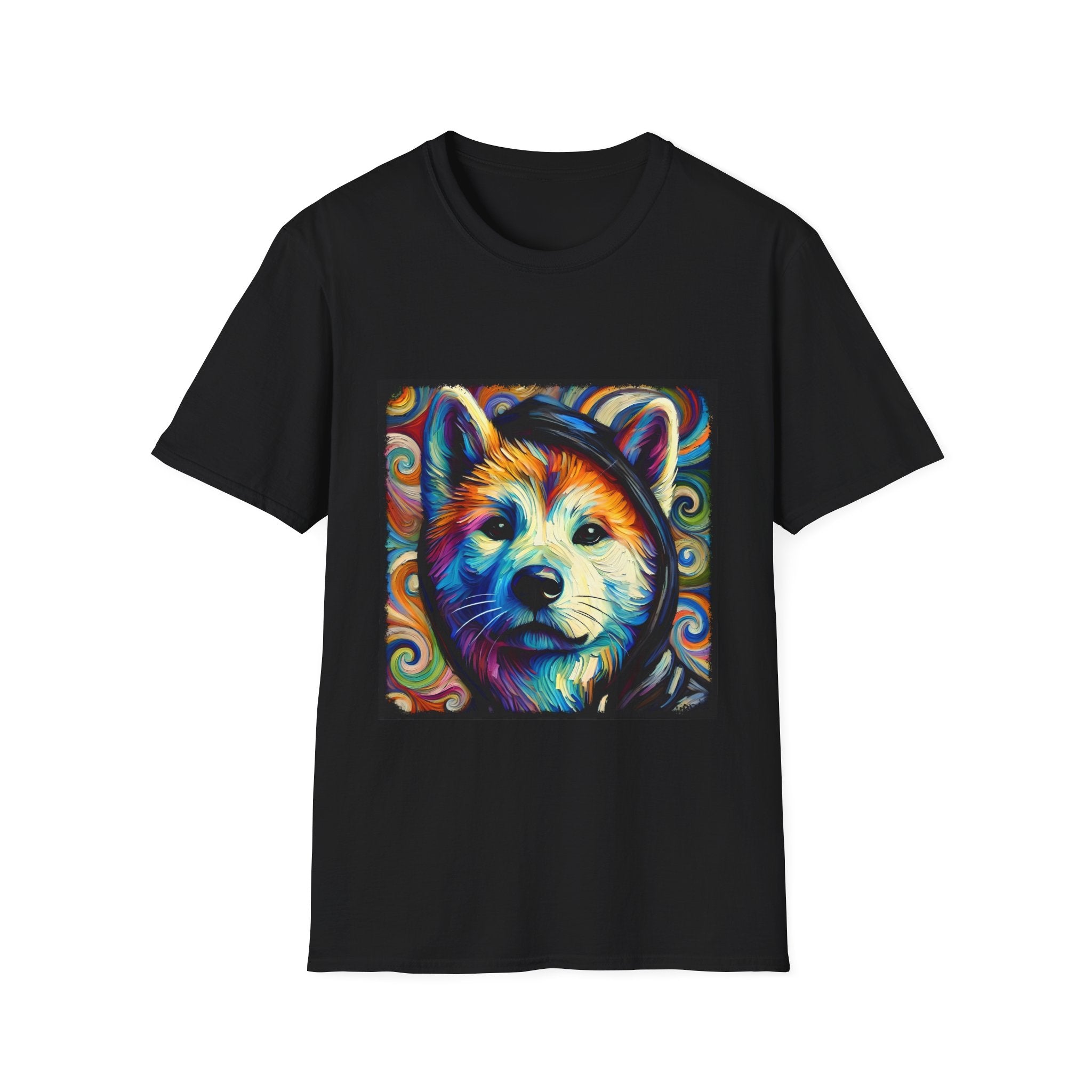 Akita Shirt | Relaxed Swirl Dog Lover Tee