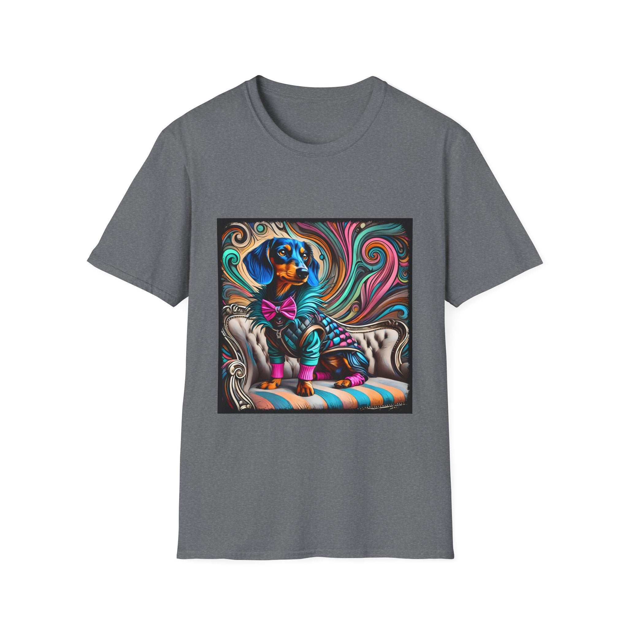 Dachshund Blue Rocker | Unisex Dog T-Shirt