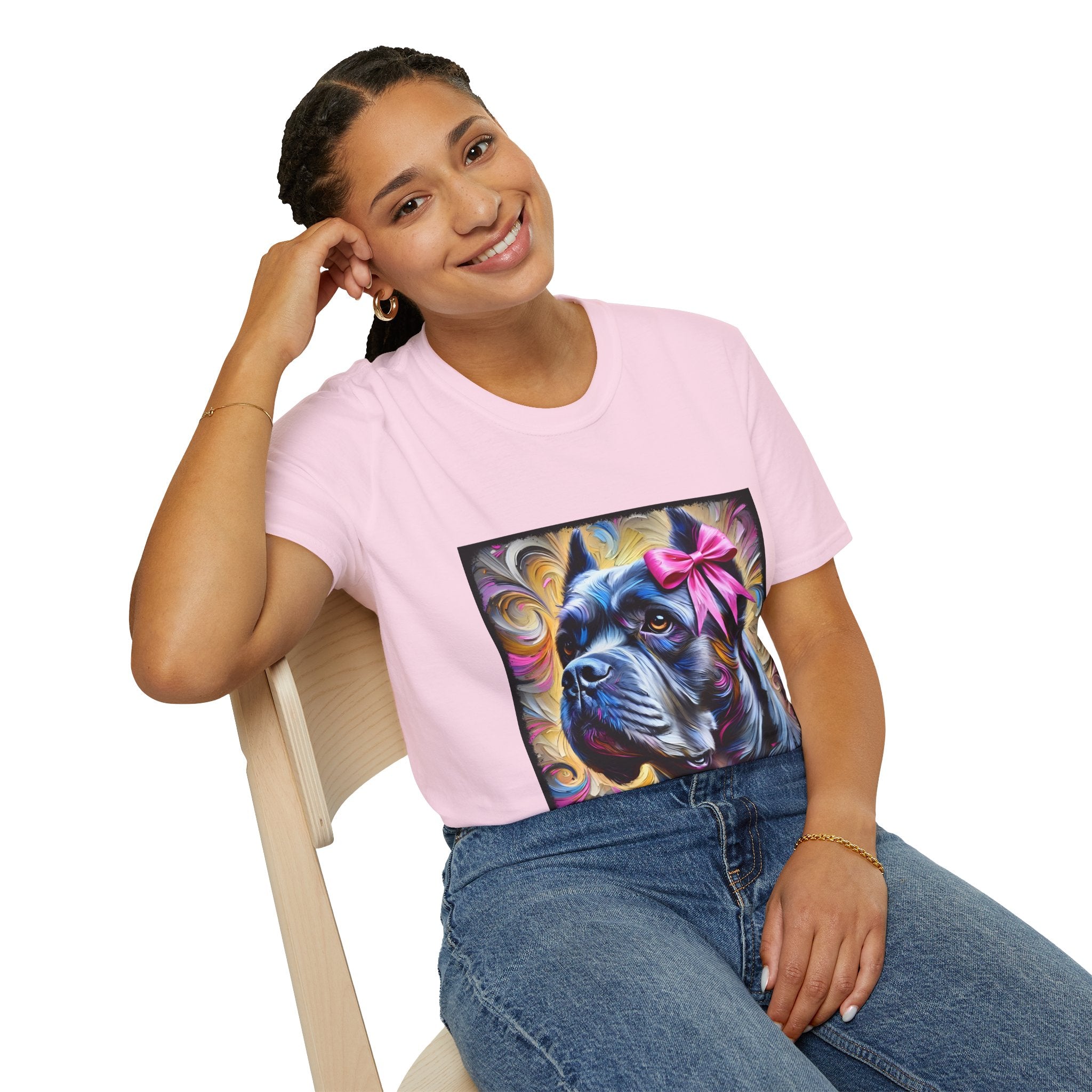 Cane Corso Golden Swirl | Unisex Dog T-Shirt
