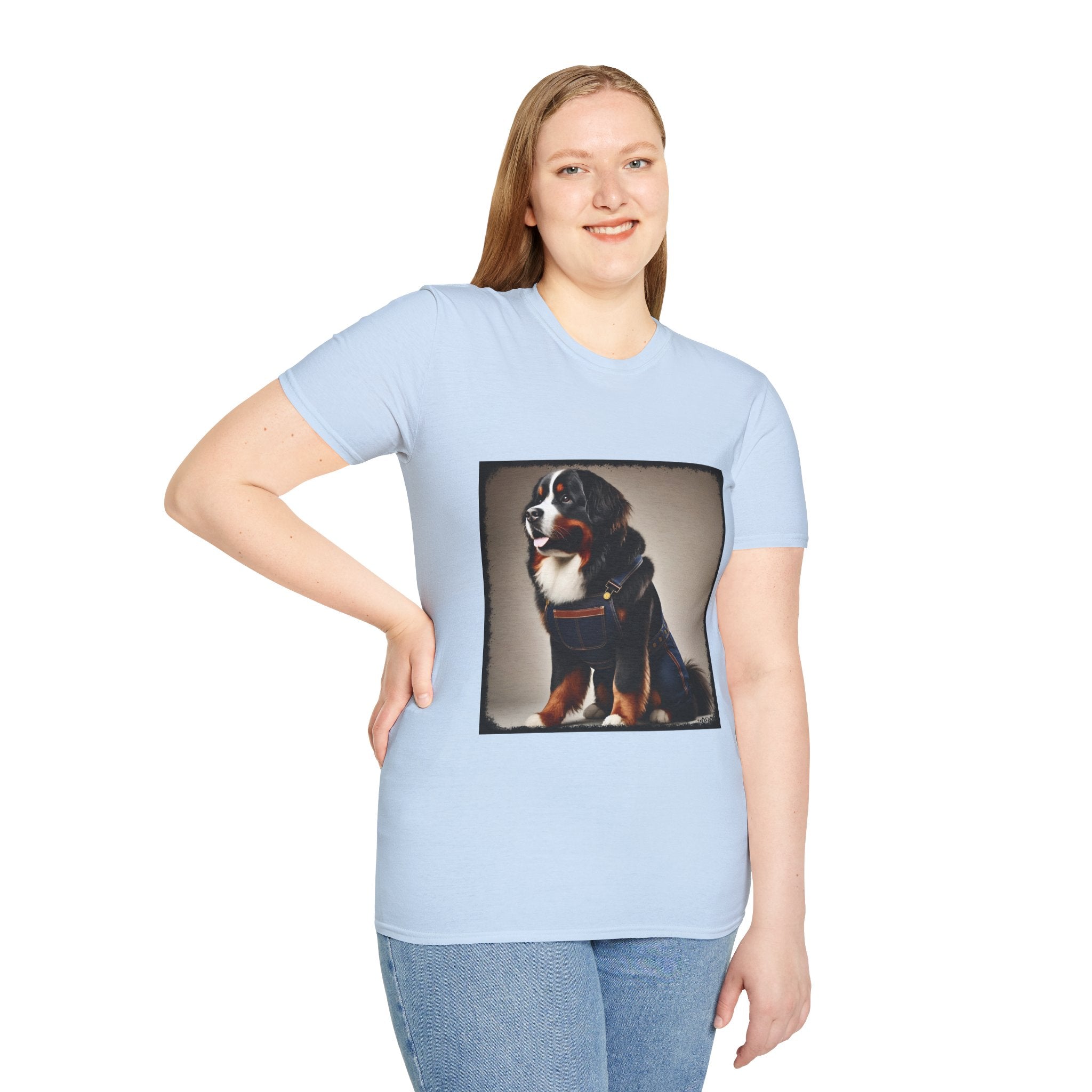 Bernese Mountain Dog Shirt | Denim Darling Dog Lover Tee