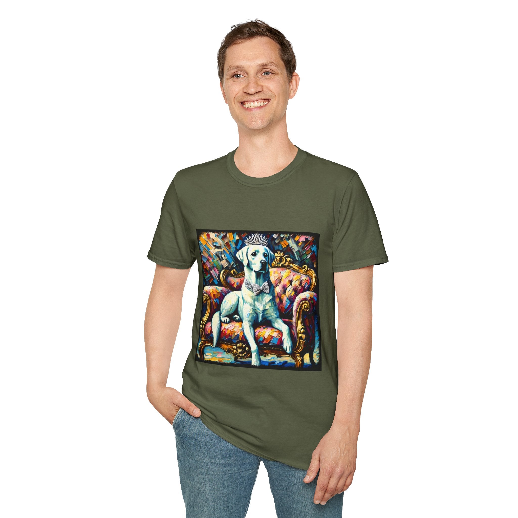 Labrador Retriever Diamond Princess Classic  | Unisex Dog T-Shirt