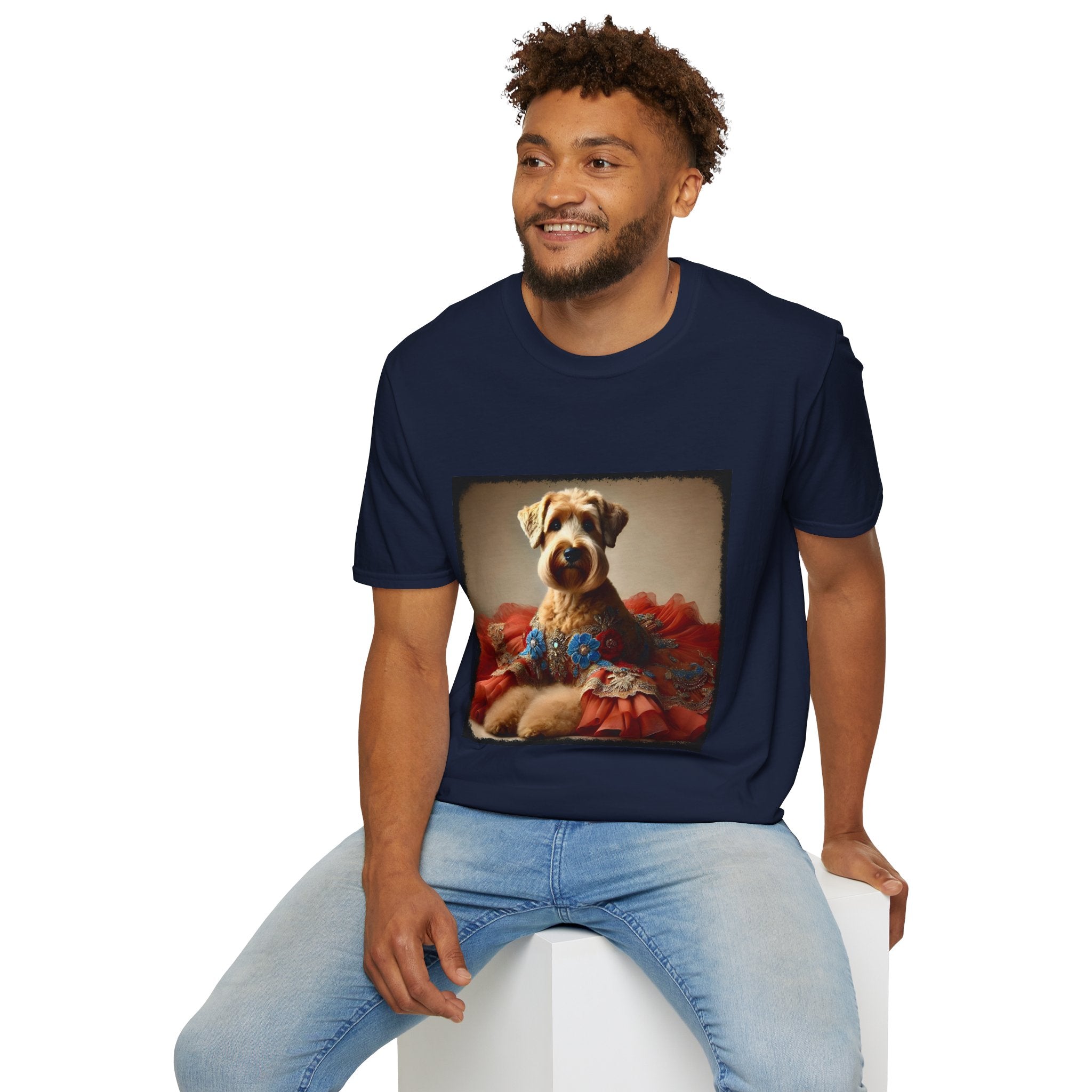 Wheaten Terrier Glitzy Gal | Unisex Dog T-Shirt