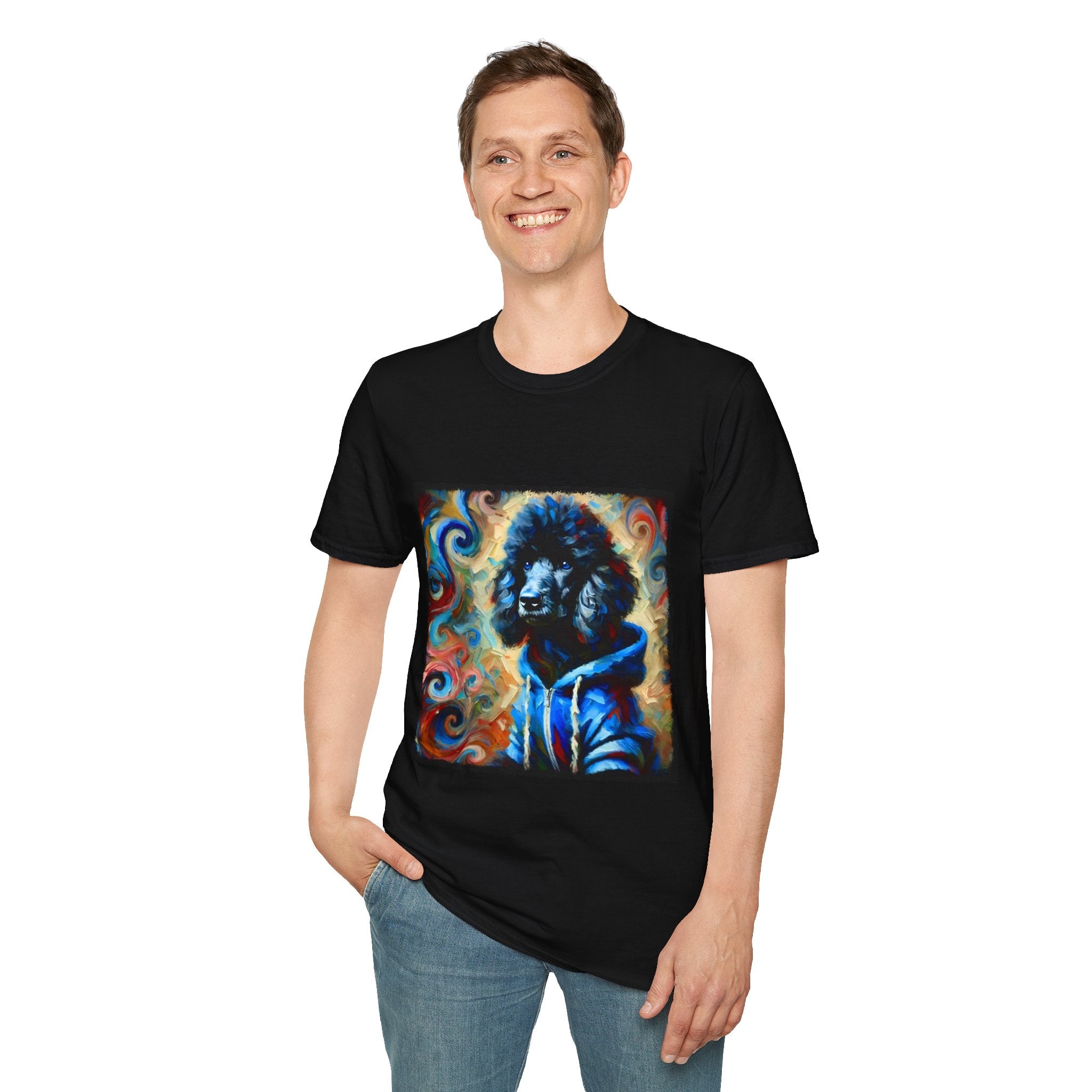 Poodle Style Rebel Swirl | Unisex Dog T-Shirt