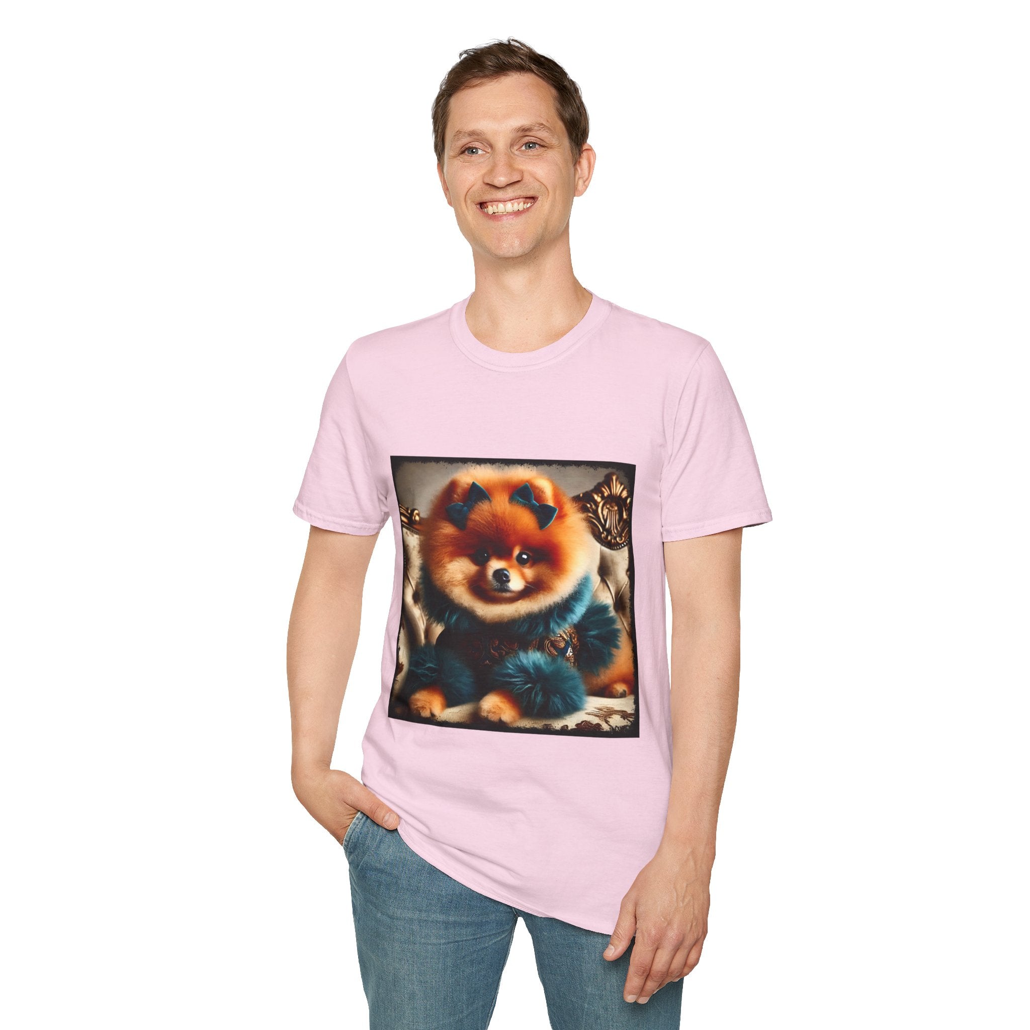 Pomeranian Pawsh Pawfluencer | Unisex Dog T-Shirt