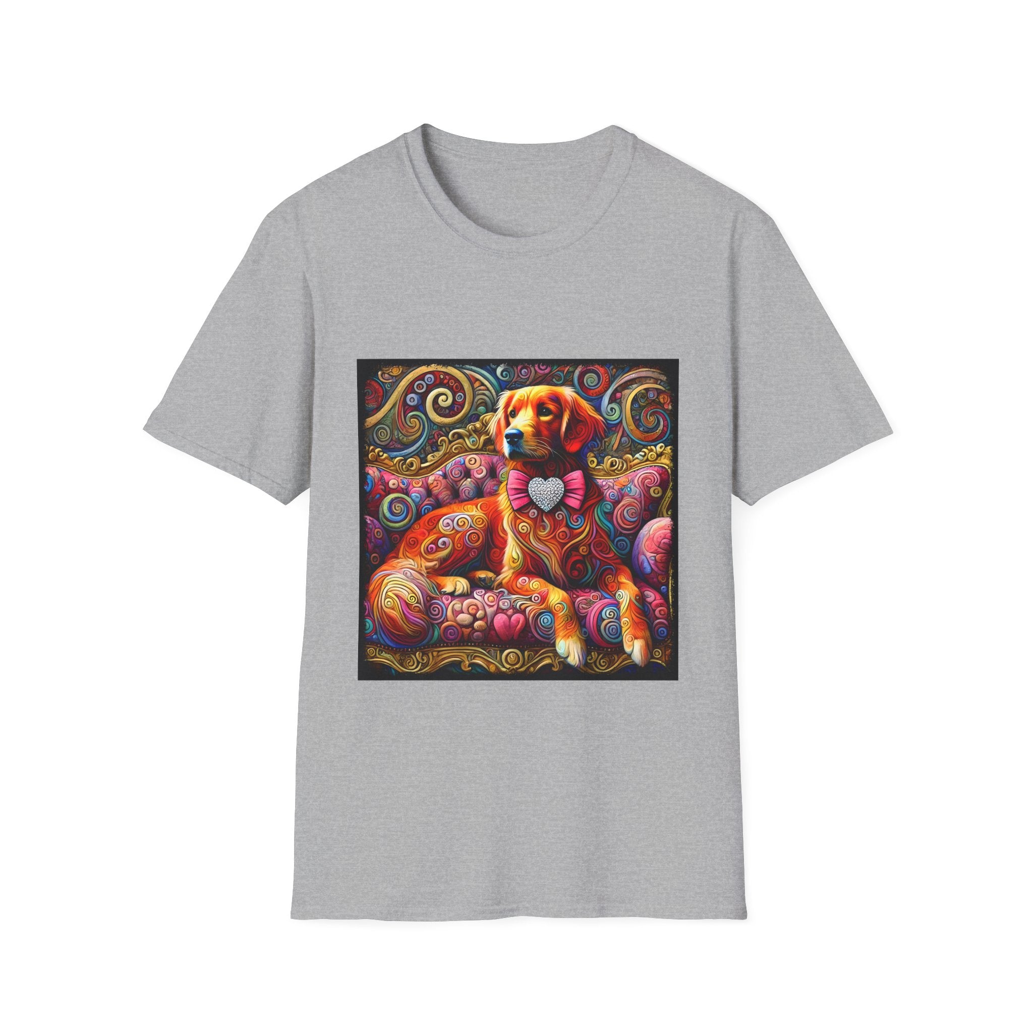 Golden Retriever Shirt | Love Swirl Dog Lover Tee