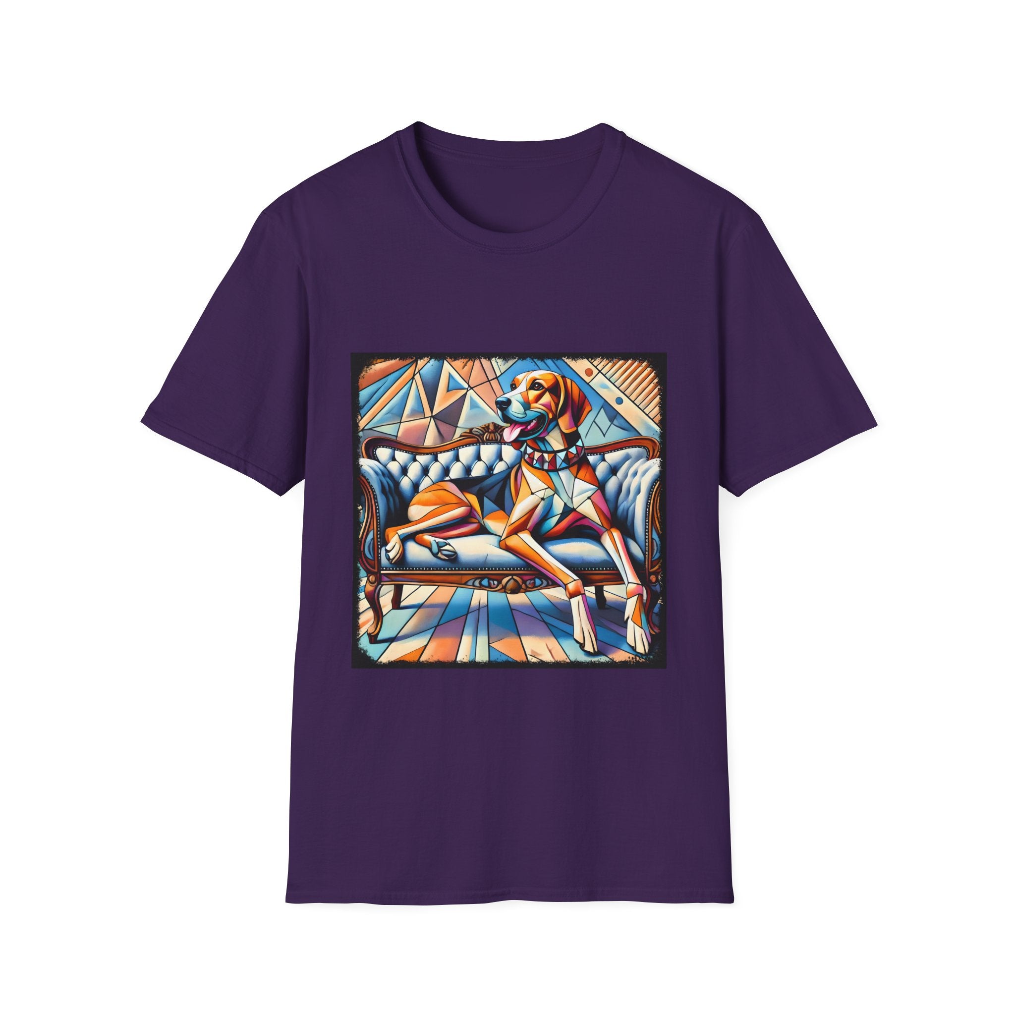 Treeing Walker Coonhound Bold Geometric | Unisex Dog T-Shirt
