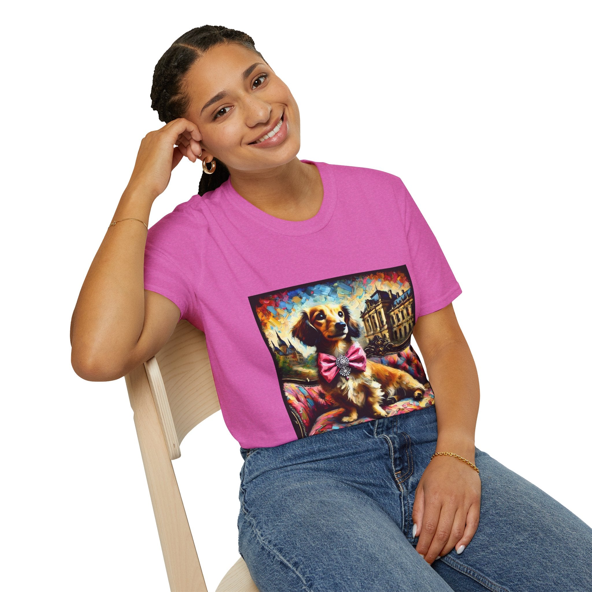 Dachshund Diamond Princess Classic II | Unisex Dog T-Shirt