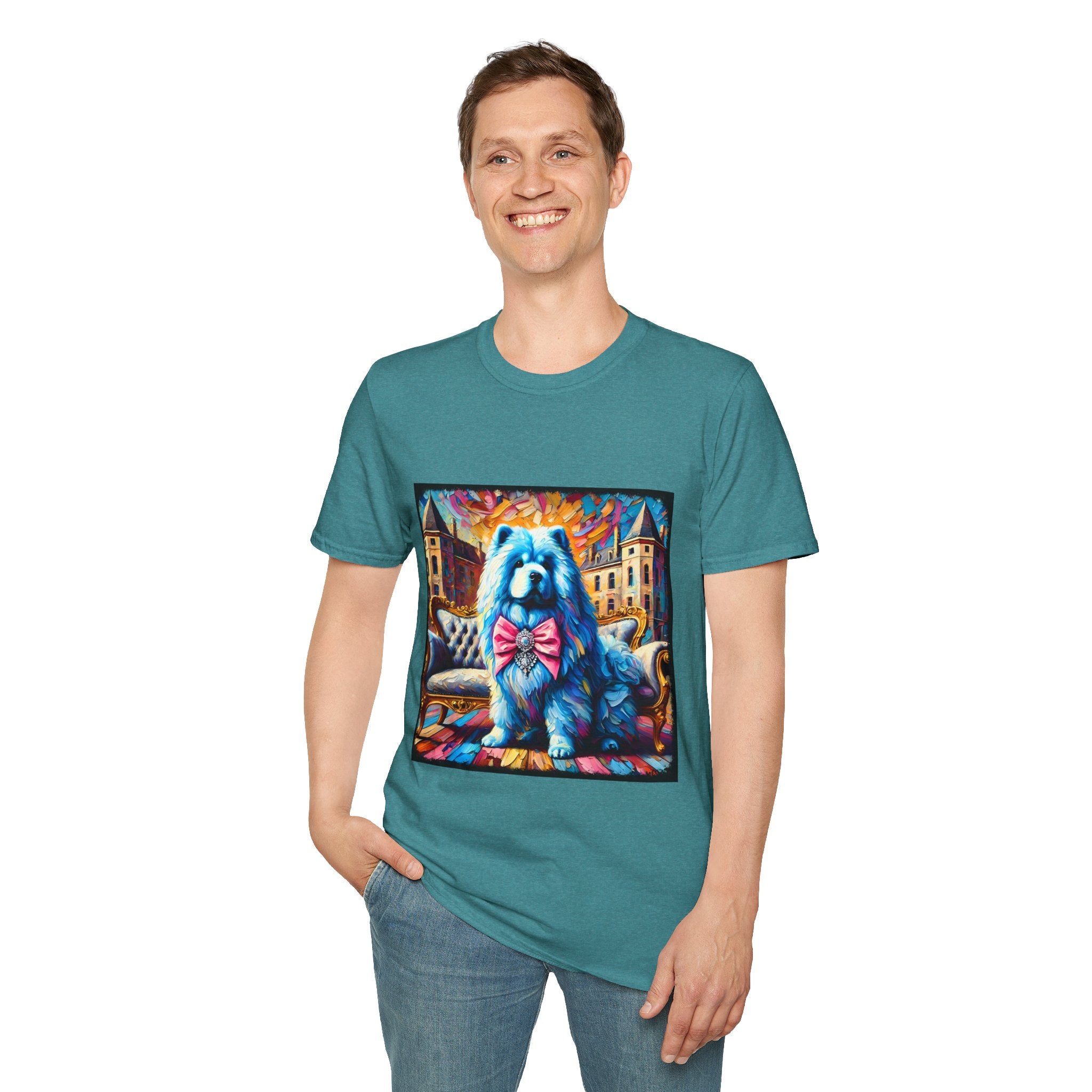 Chow Chow Blue Diamond Princess Classic | Unisex Dog T-Shirt