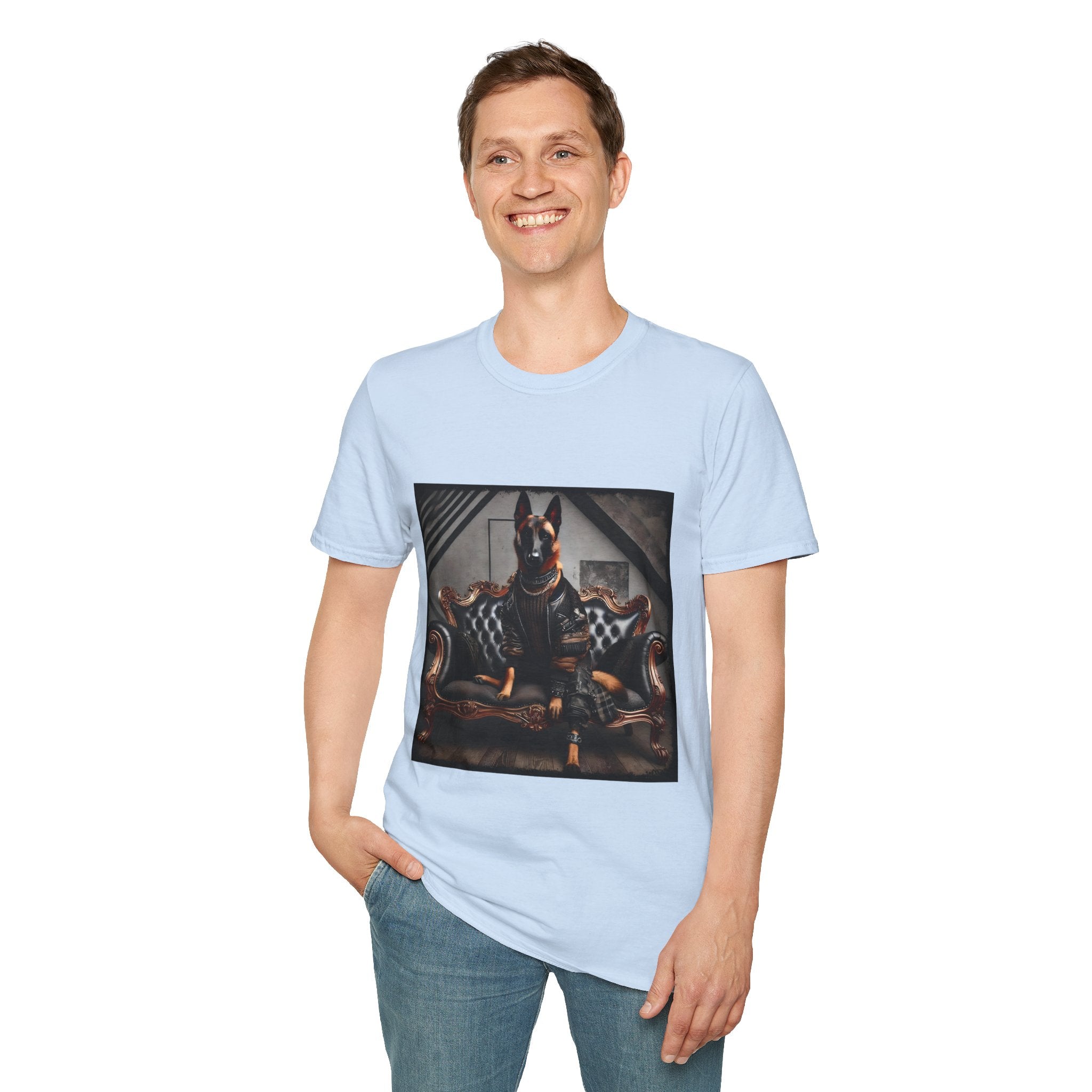 Belgian Malinois Bold Rebel | Unisex Dog T-Shirt