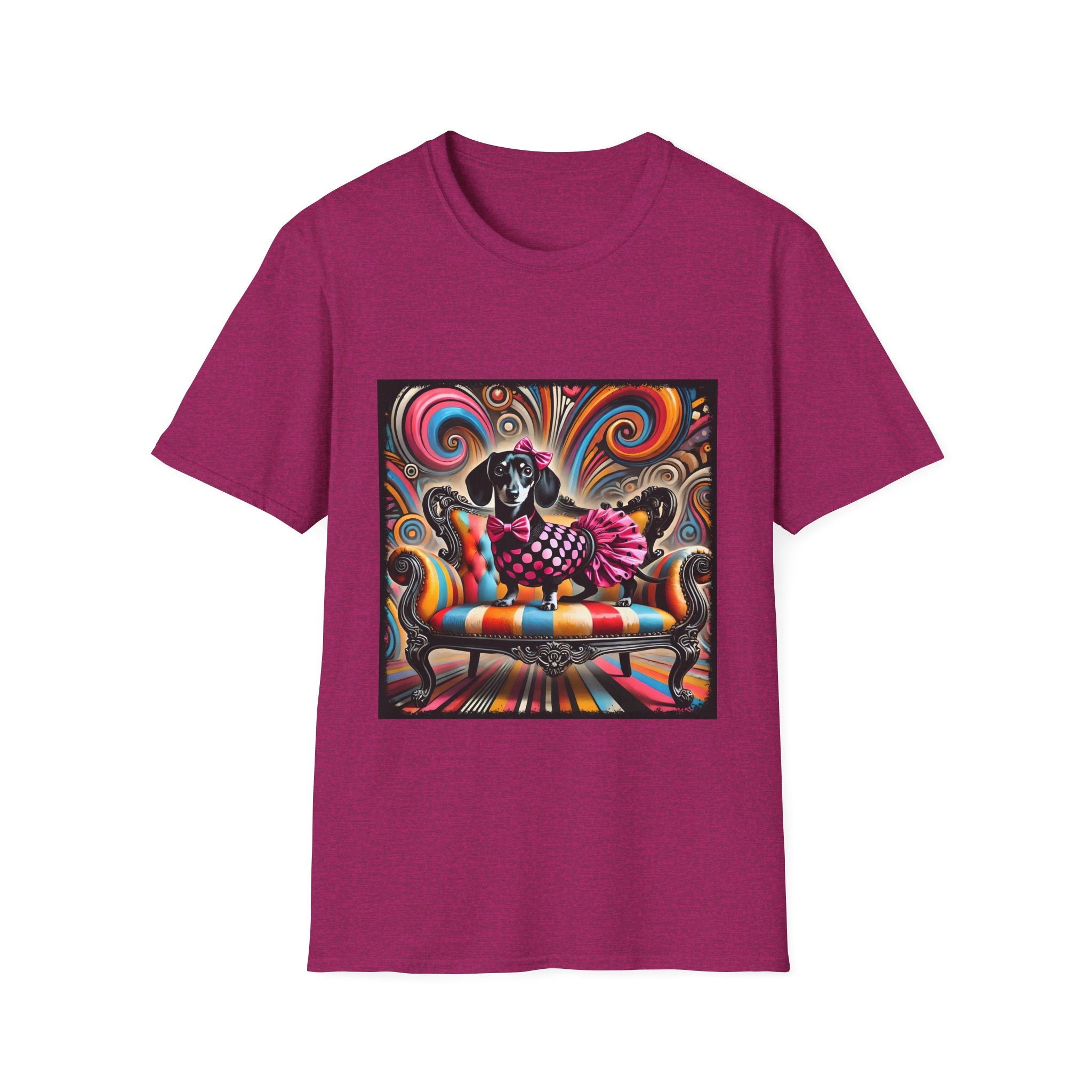 Dachshund Polka Dot Diva | Unisex Dog T-Shirt
