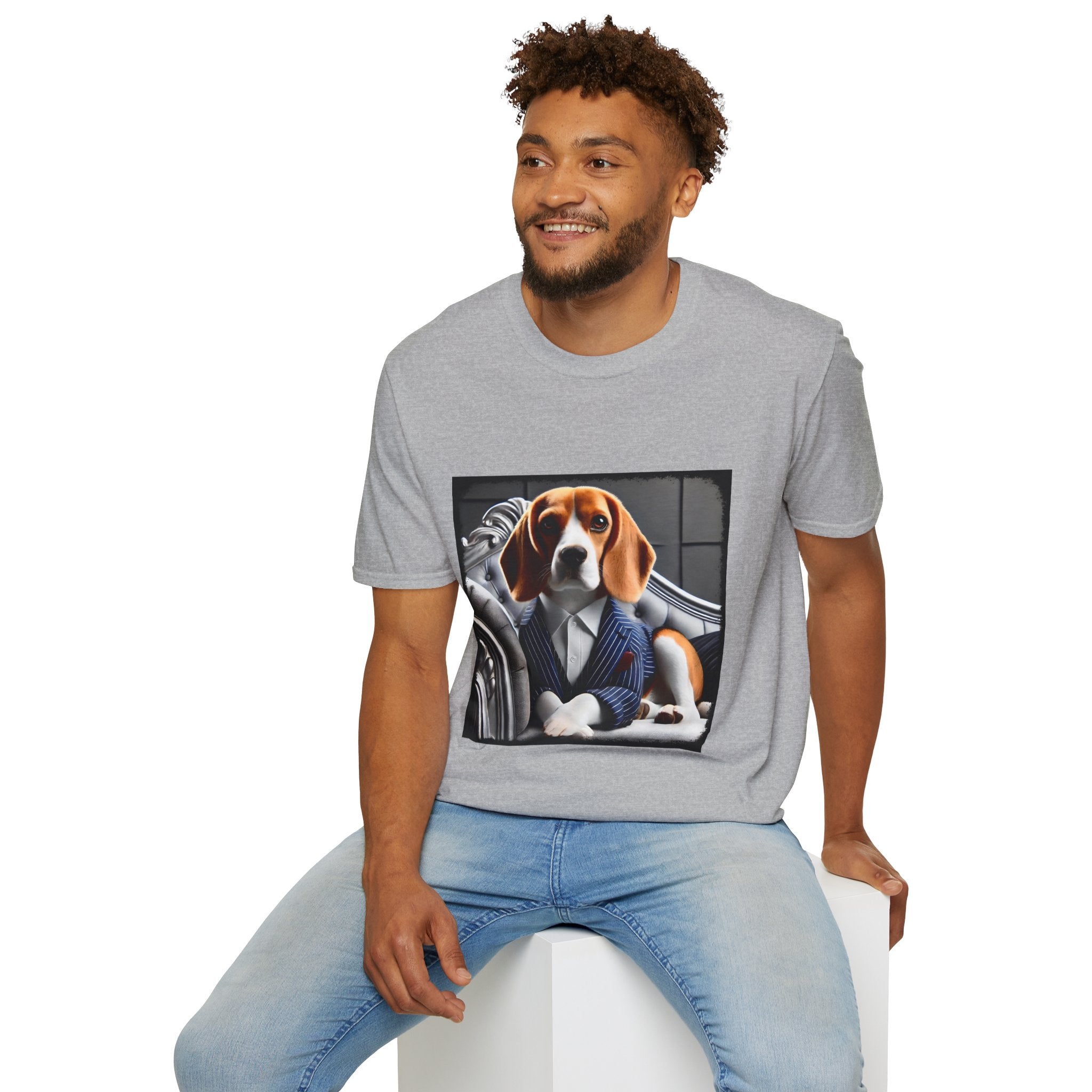 Beagle Handsone Fella | Unisex Dog T-Shirt