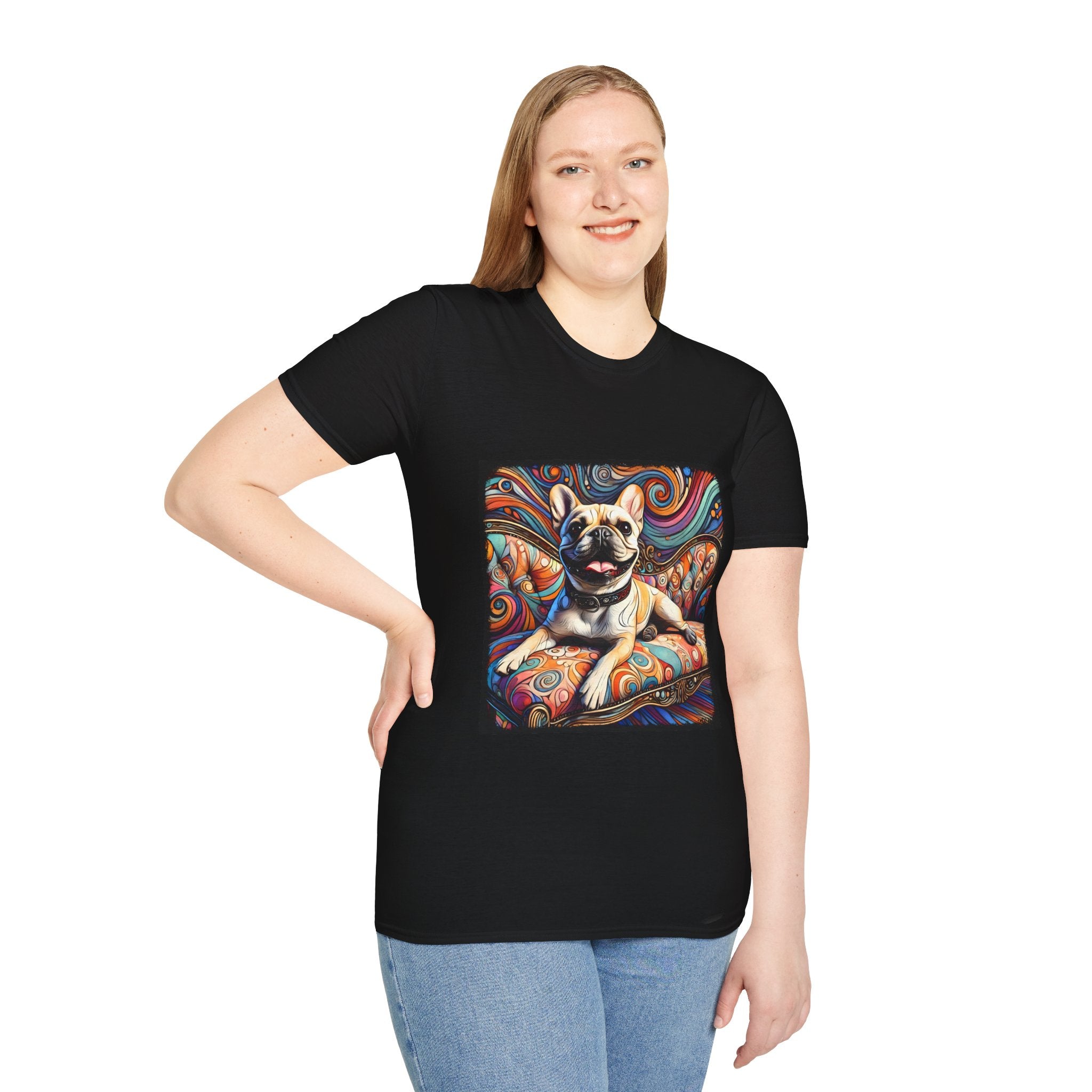 French Bulldog Shirt | Groovy Swirl Dog Lover Tee