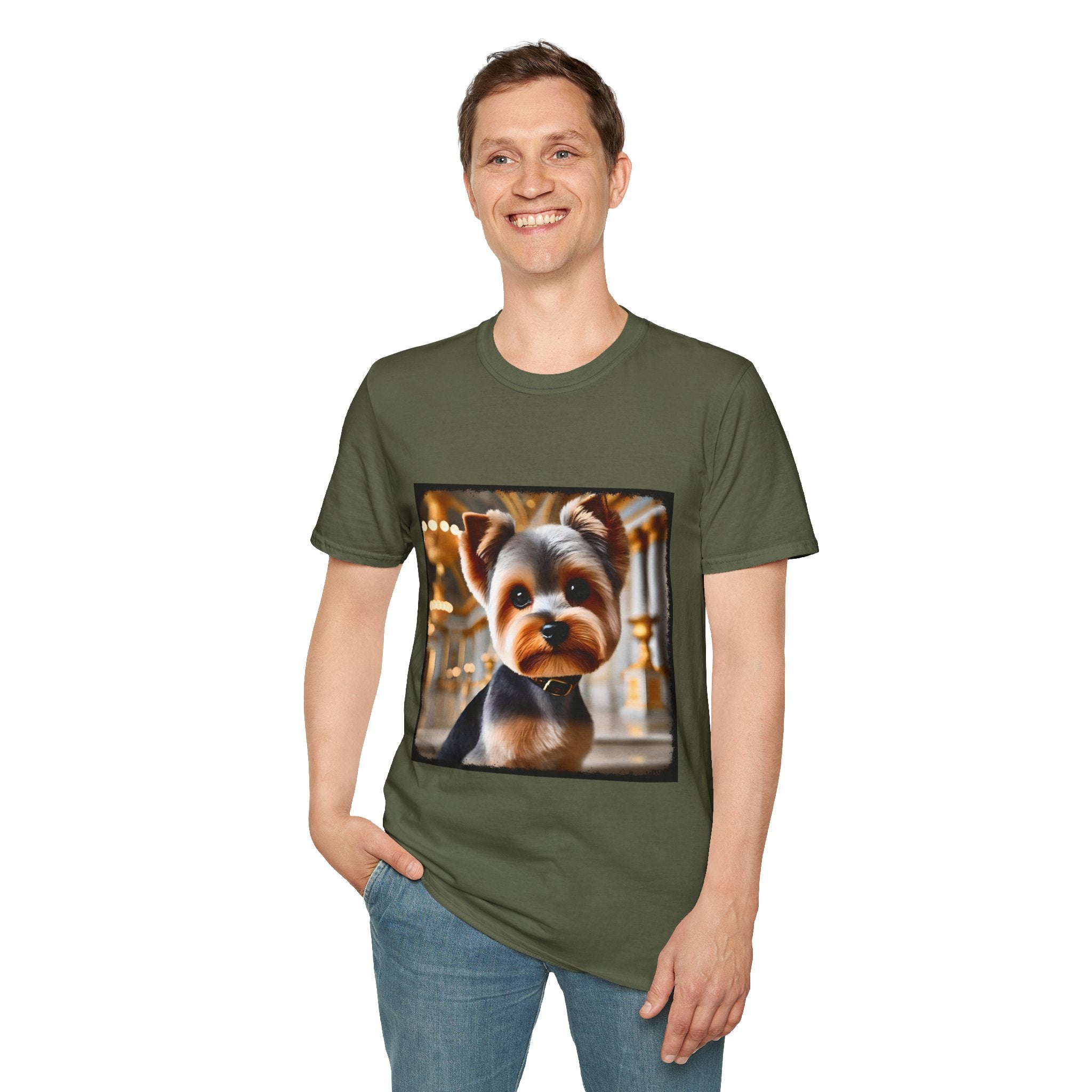 Yorkshire Terrier Posh Pose | Unisex Dog T-Shirt