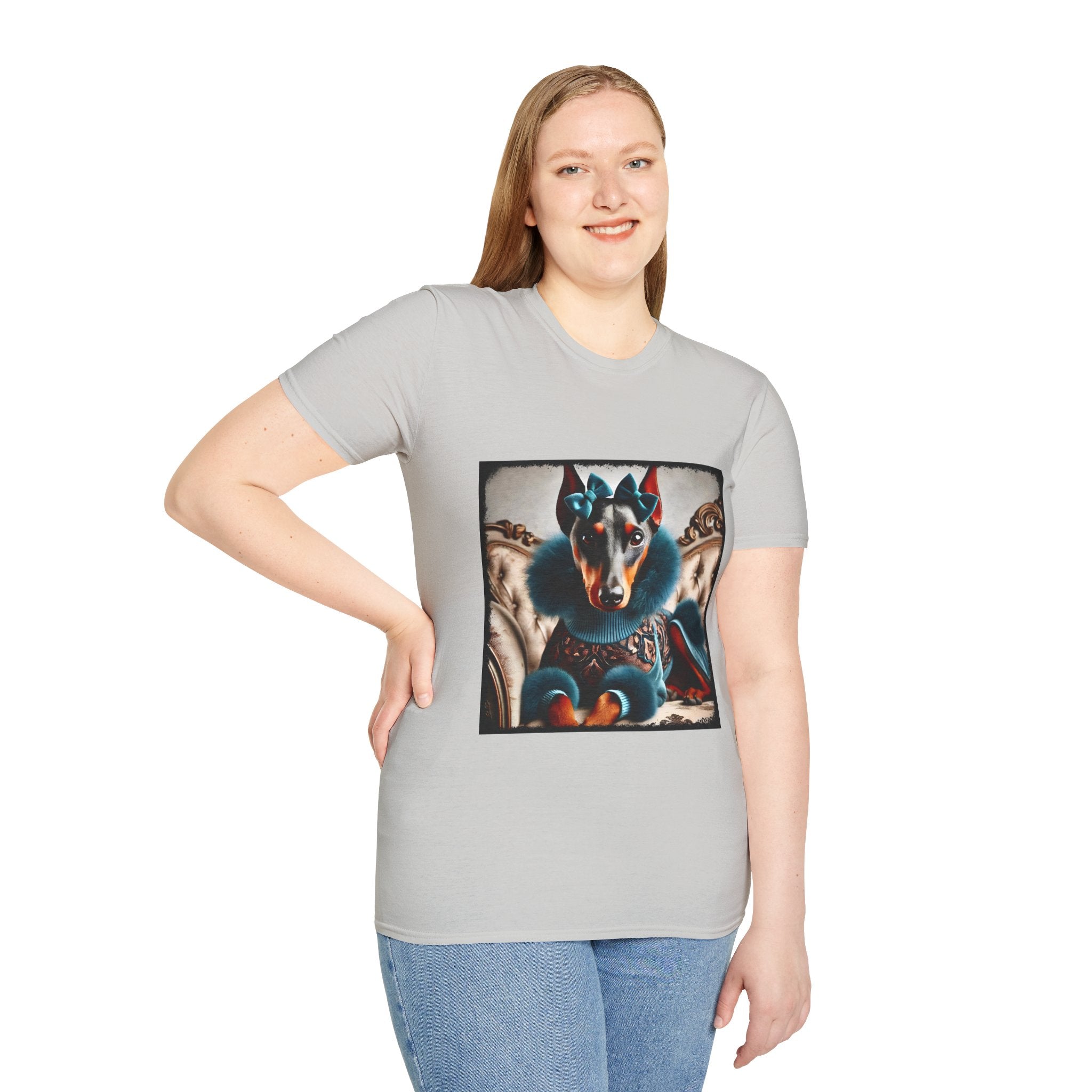 Doberman Pinscher Fashion Icon | Unisex Dog T-Shirt