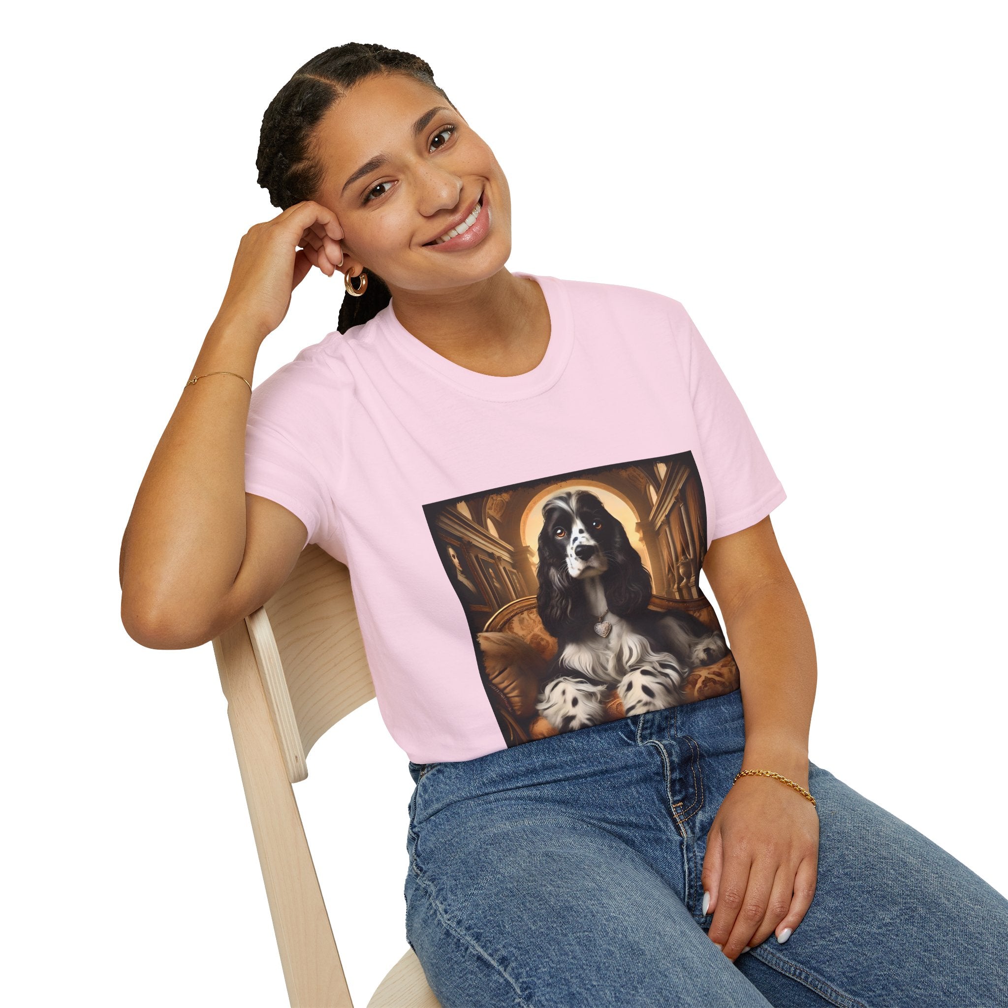 Cocker Spaniel Diamond Diva | Unisex Dog T-Shirt